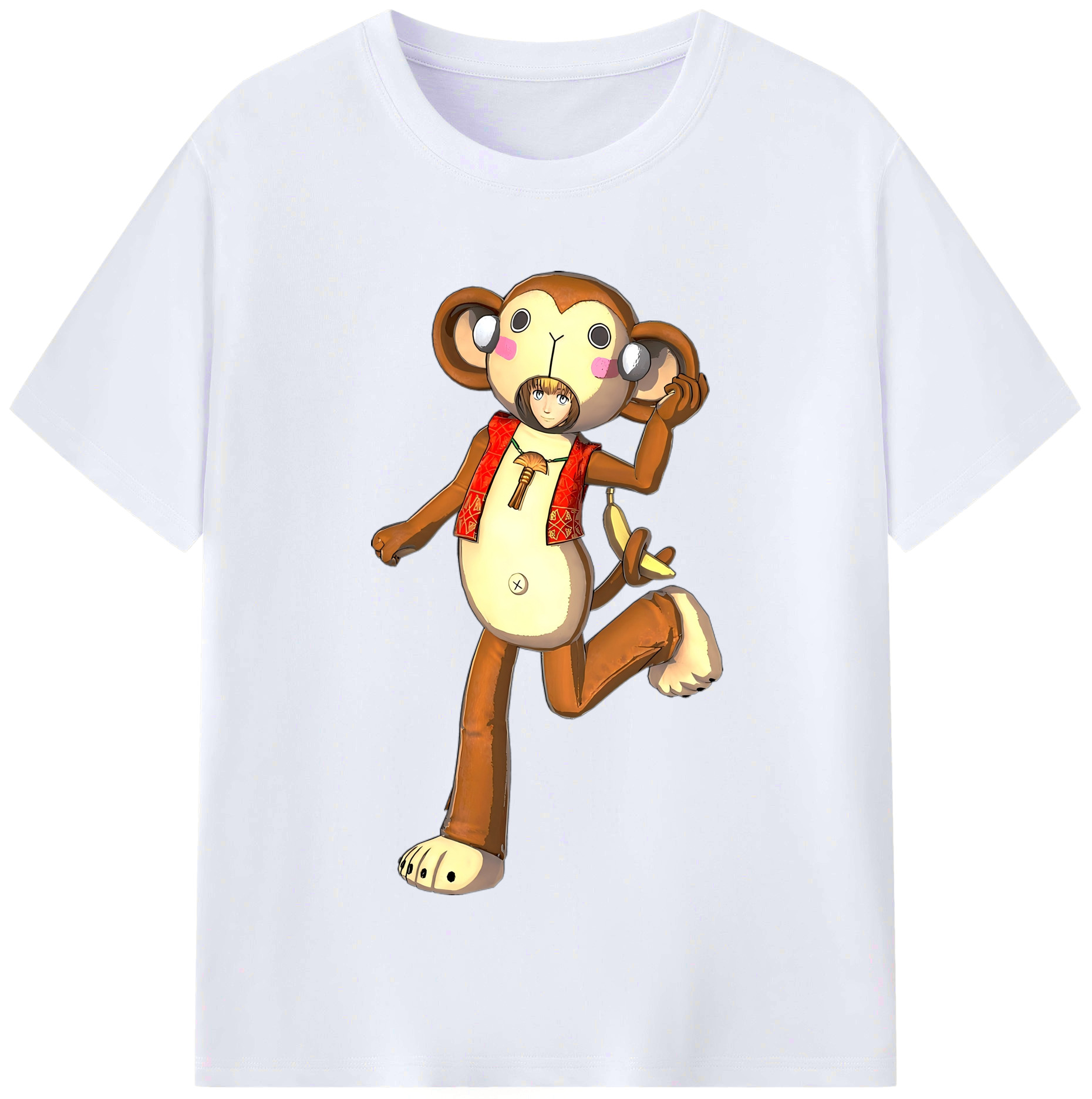 （画像用） 進撃の巨人 アルミン·アルレルト Attack on Titan Armin Arlert レディースカジュアルプリントTシャツ（綿100％）