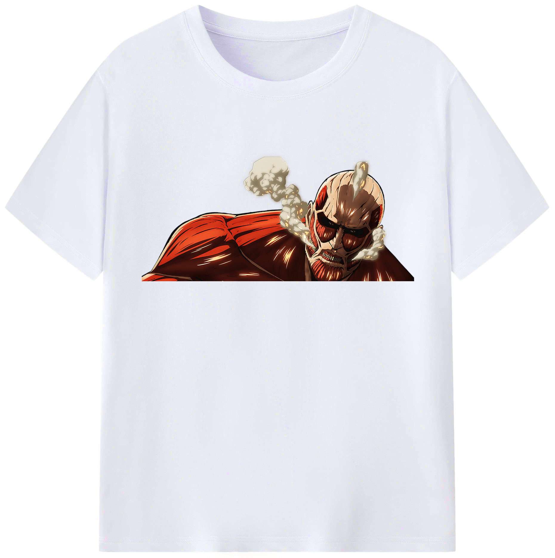 （画像用） 進撃の巨人 Attack on Titan レディースカジュアルプリントTシャツ（綿100％）