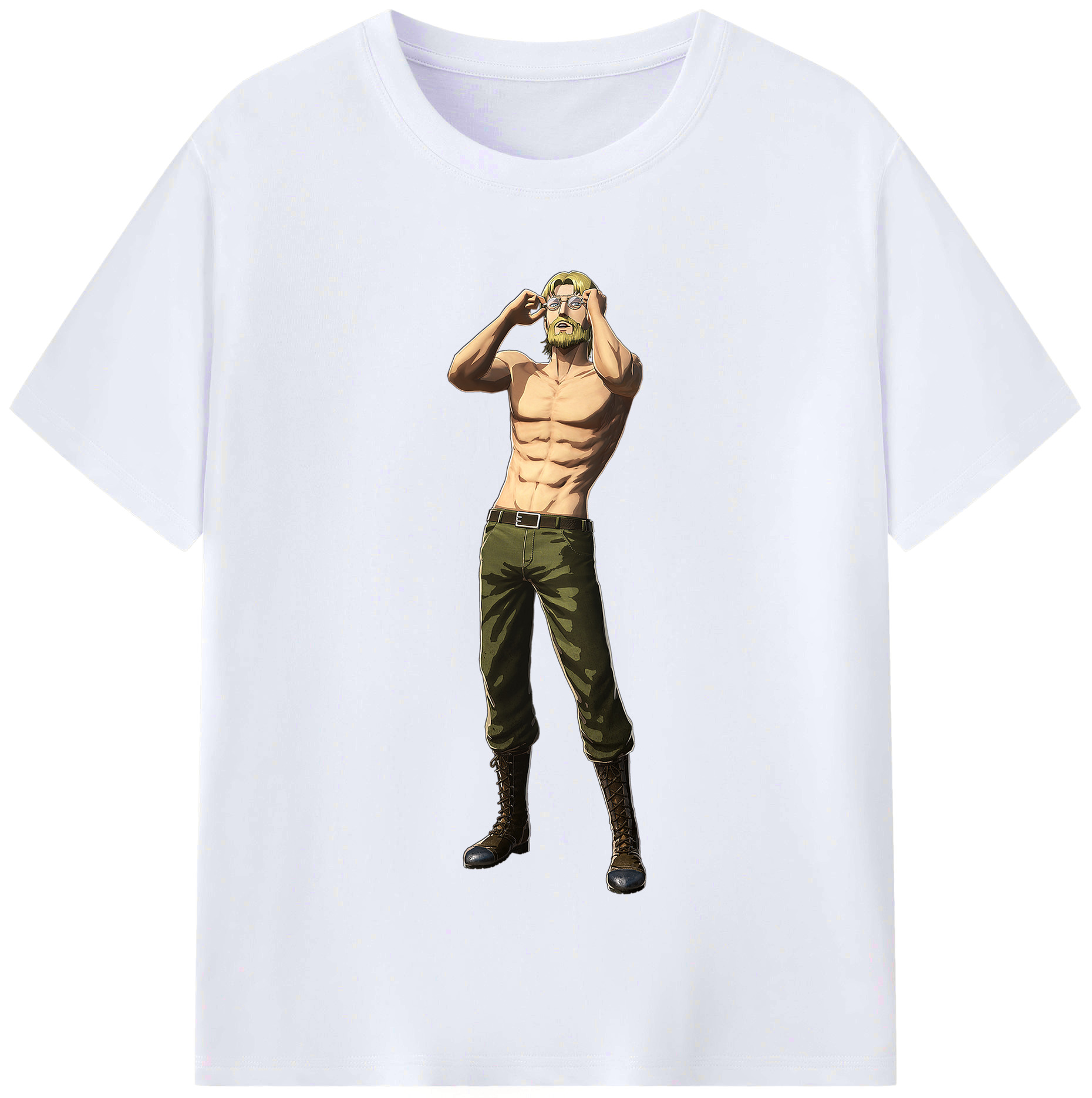 （画像用） 進撃の巨人 Attack on Titan レディースカジュアルプリントTシャツ（綿100％）