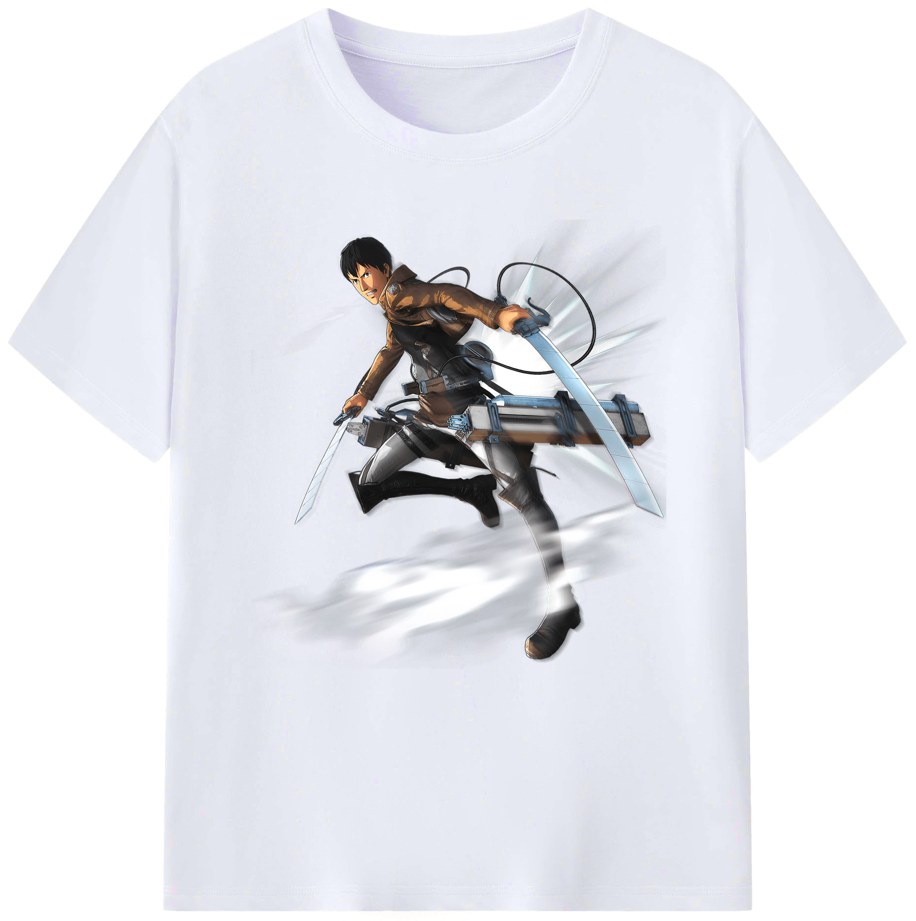 （画像用） 進撃の巨人 ベルトルト・フーバー Attack on Titan Bertholdt Hoover レディースカジュアルプリントTシャツ（綿100％）