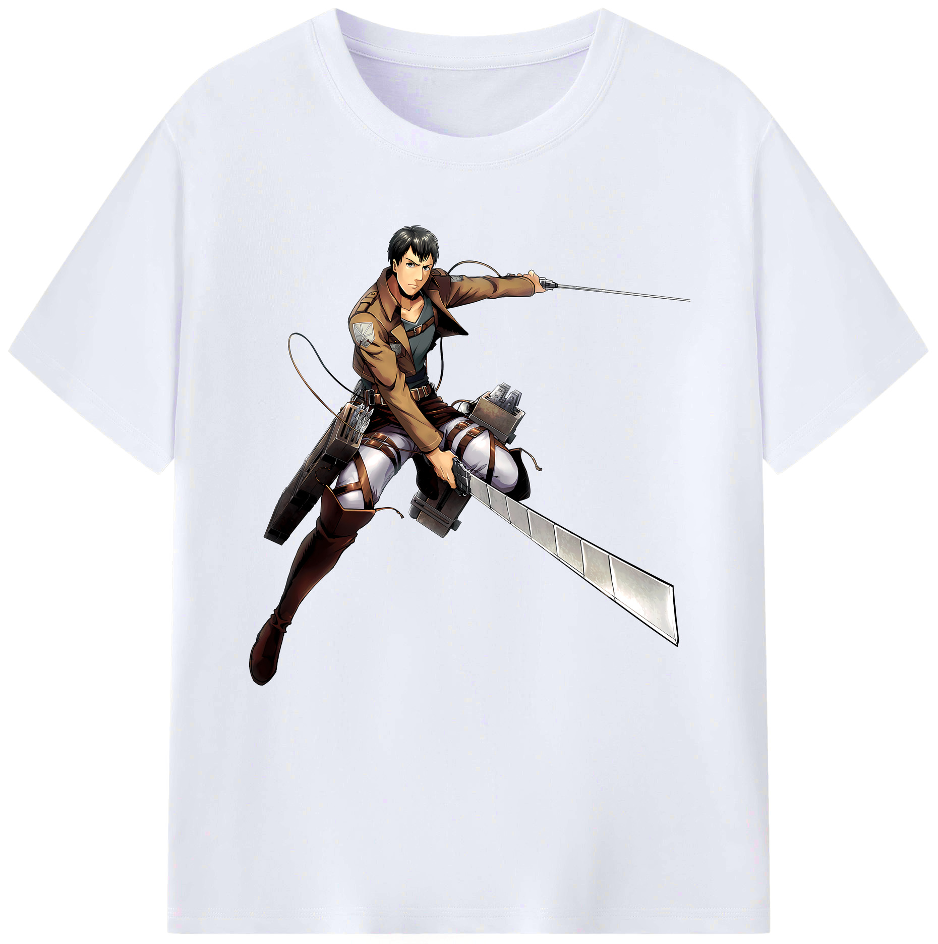 （画像用） 進撃の巨人 ベルトルト・フーバー Attack on Titan Bertholdt Hoover レディースカジュアルプリントTシャツ（綿100％）