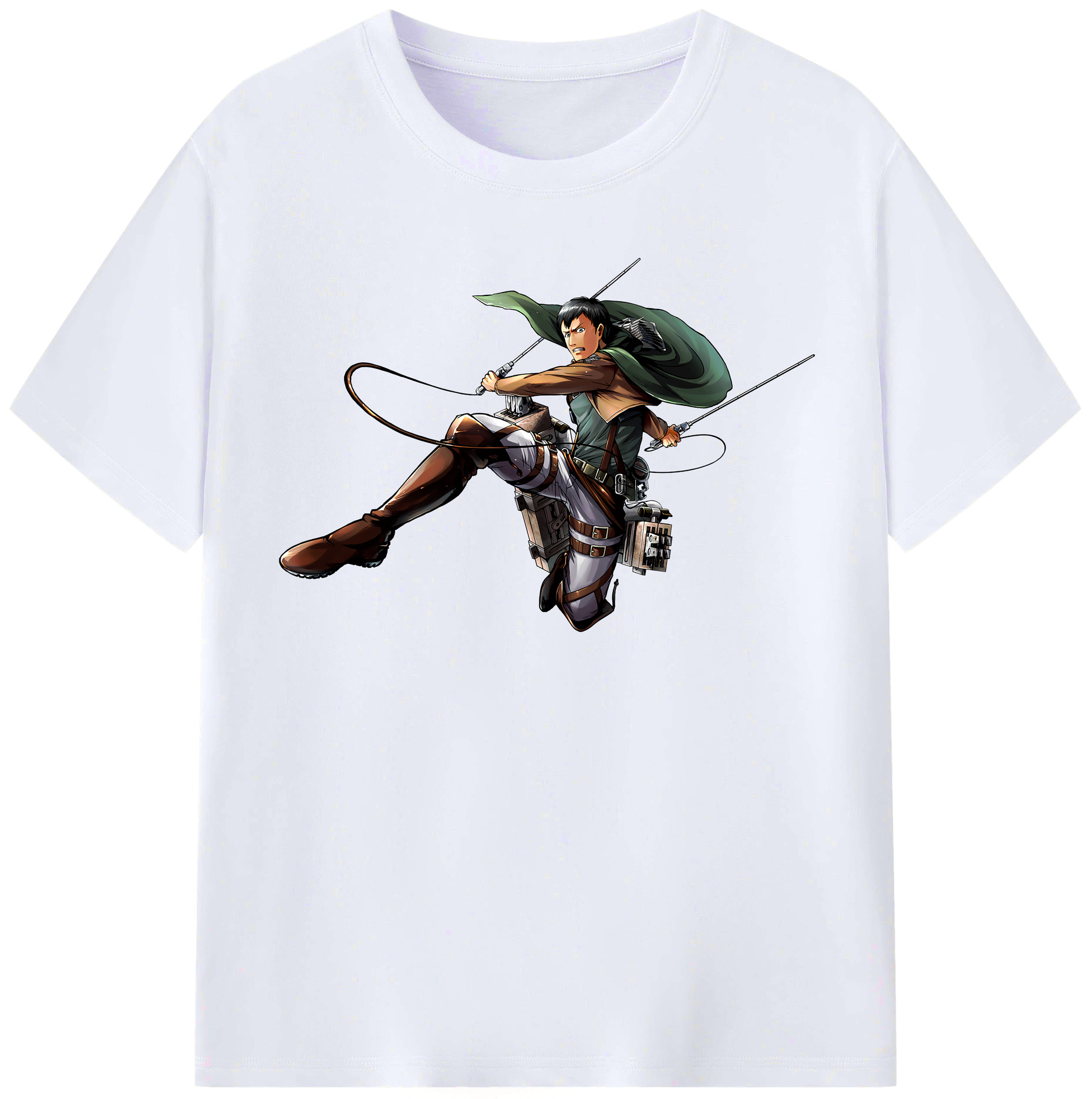 （画像用） 進撃の巨人 ベルトルト・フーバー Attack on Titan Bertholdt Hoover レディースカジュアルプリントTシャツ（綿100％）