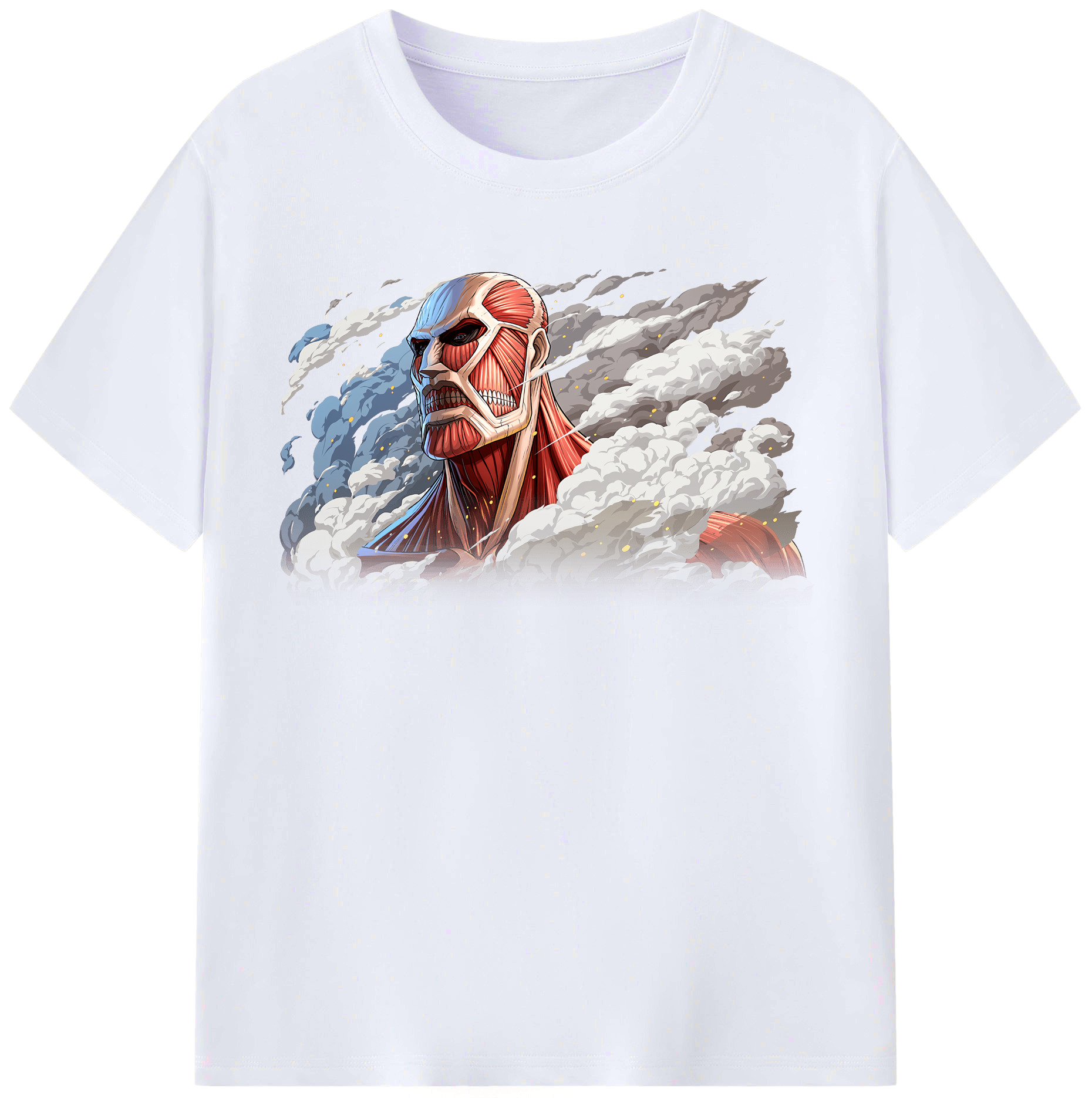 （画像用） 進撃の巨人 Attack on Titan レディースカジュアルプリントTシャツ（綿100％）