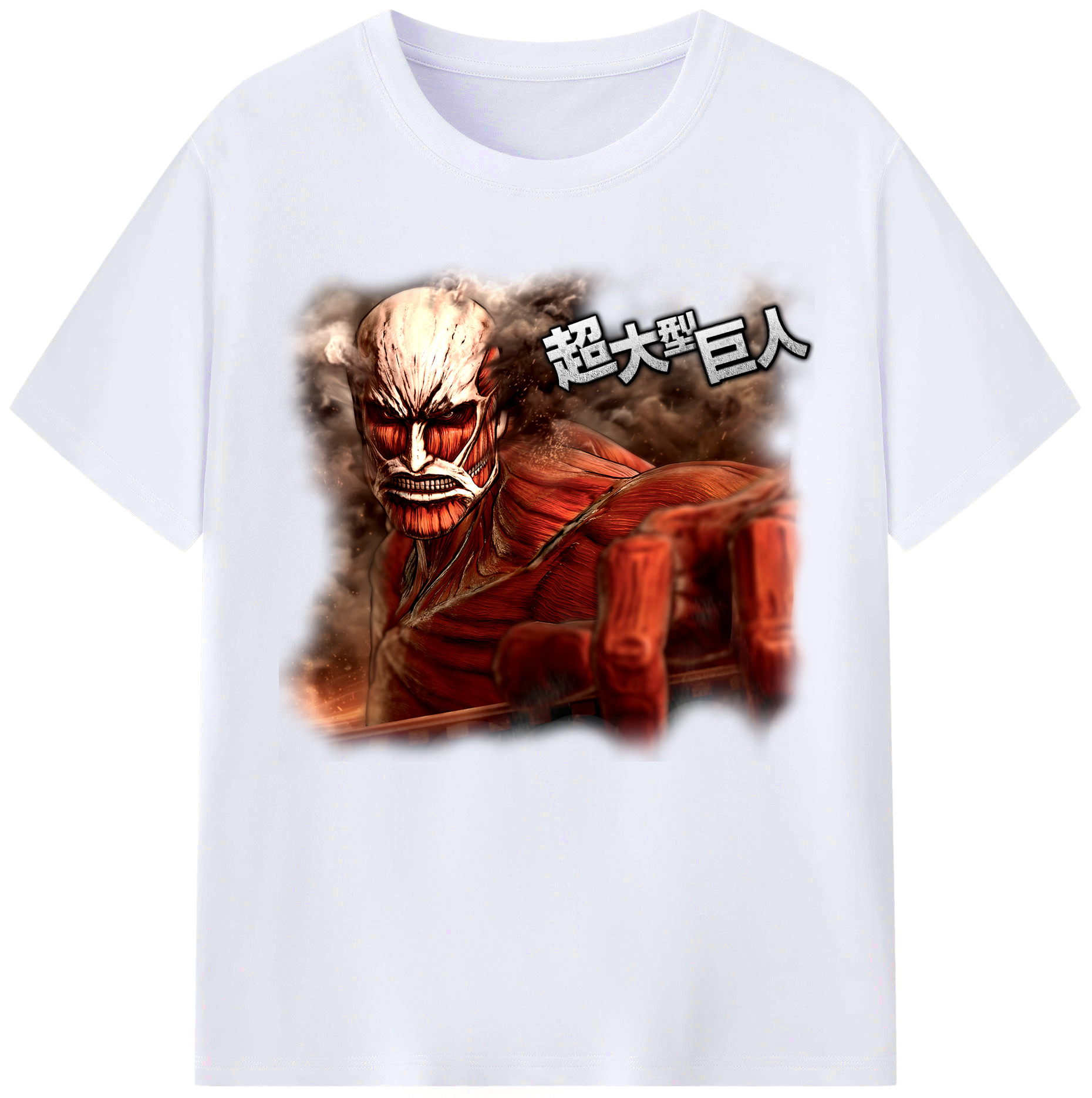 （画像用） 進撃の巨人 Attack on Titan レディースカジュアルプリントTシャツ（綿100％）