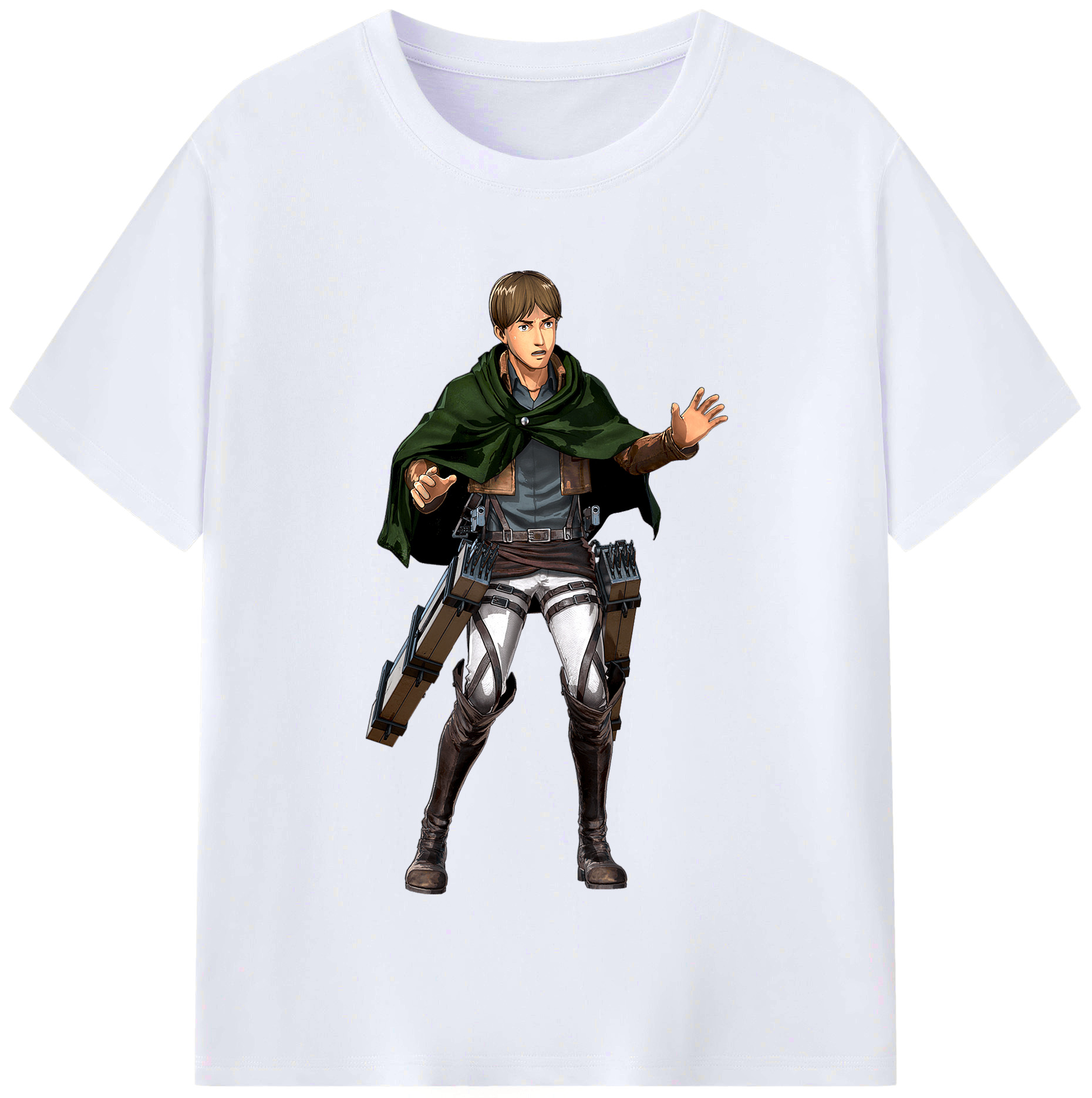 （画像用） 進撃の巨人 Attack on Titan レディースカジュアルプリントTシャツ（綿100％）