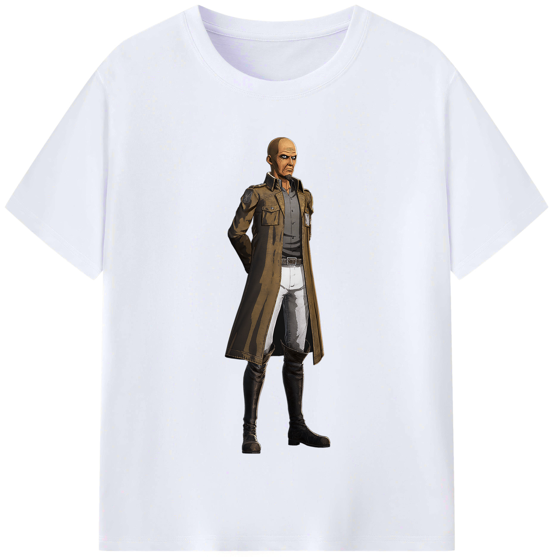 （画像用） 進撃の巨人 Attack on Titan レディースカジュアルプリントTシャツ（綿100％）