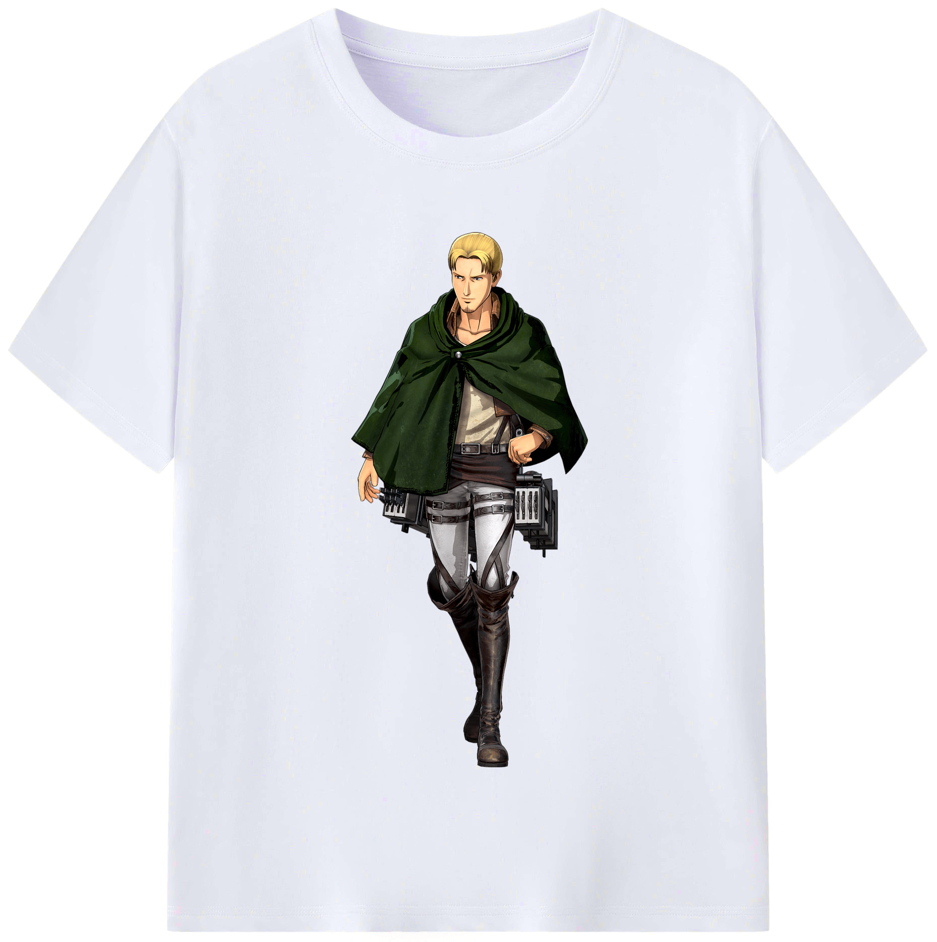 （画像用） 進撃の巨人 Attack on Titan レディースカジュアルプリントTシャツ（綿100％）
