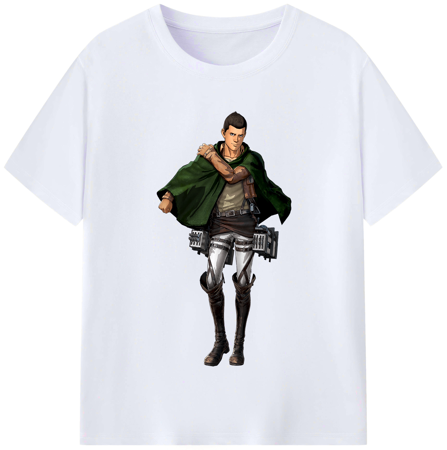 （画像用） 進撃の巨人 Attack on Titan レディースカジュアルプリントTシャツ（綿100％）