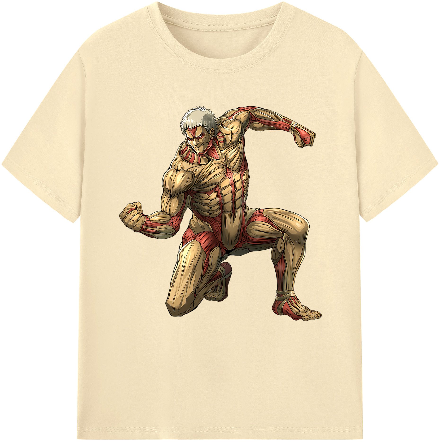 （画像用） 進撃の巨人 Attack on Titan 綿100％半袖Tシャツ（フロントプリント）