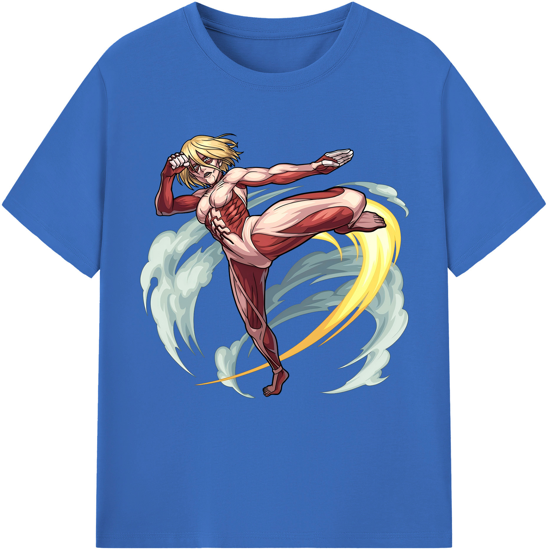 （画像用） 進撃の巨人 Attack on Titan 綿100％半袖Tシャツ（フロントプリント）
