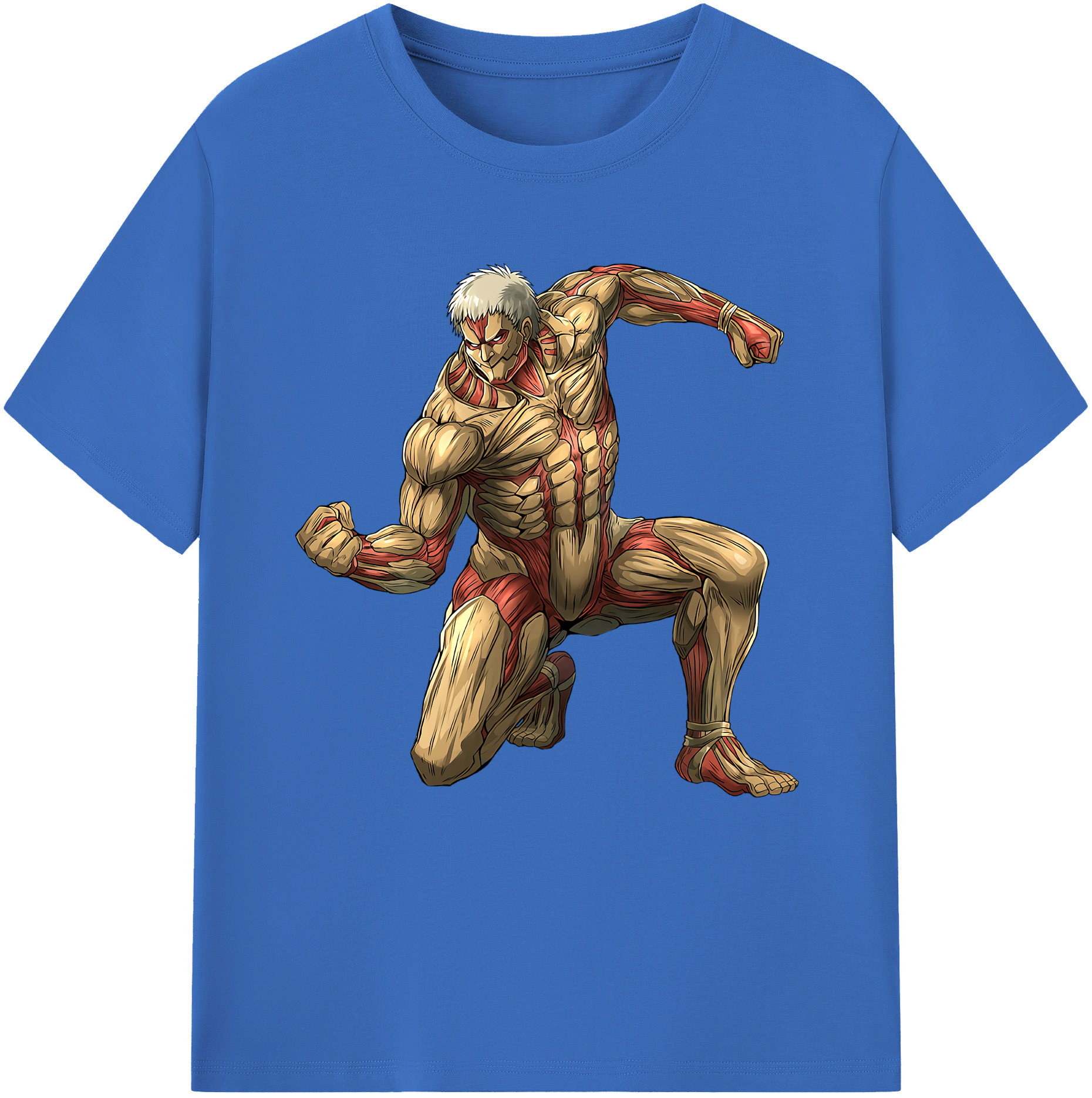 （画像用） 進撃の巨人 Attack on Titan 綿100％半袖Tシャツ（フロントプリント）