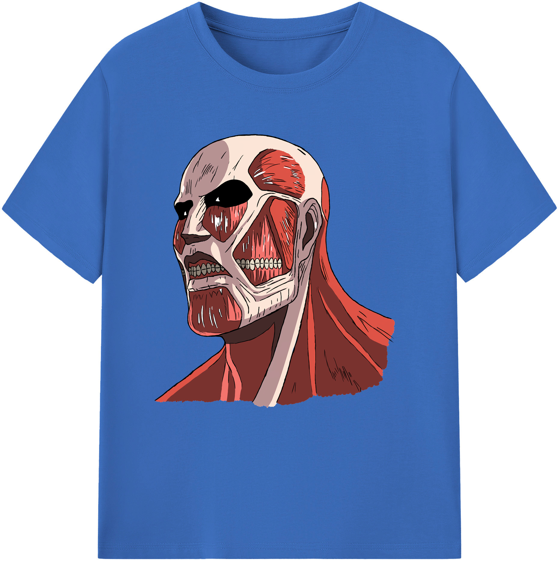 （画像用） 進撃の巨人 Attack on Titan 綿100％半袖Tシャツ（フロントプリント）