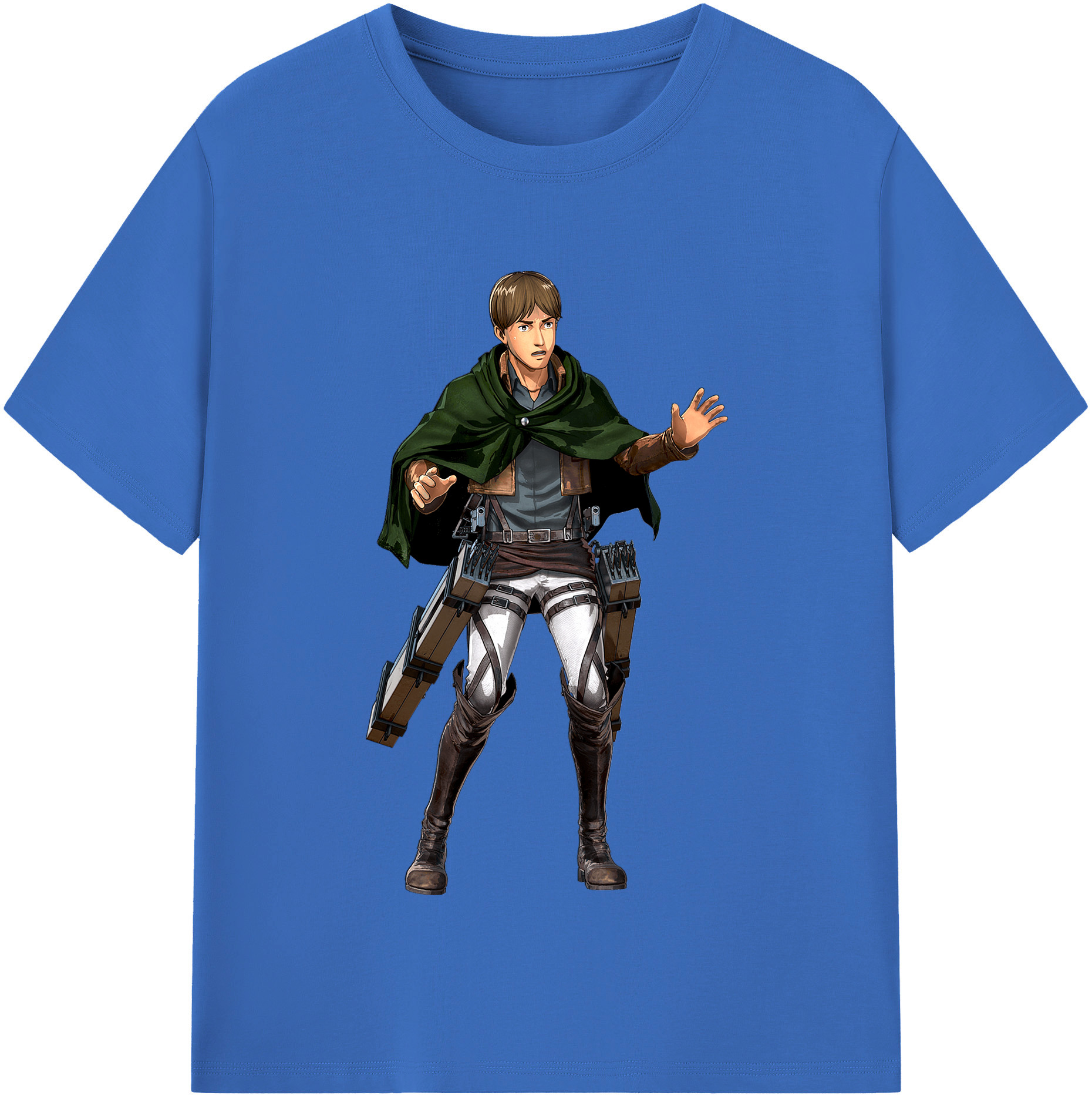（画像用） 進撃の巨人 Attack on Titan 綿100％半袖Tシャツ（フロントプリント）