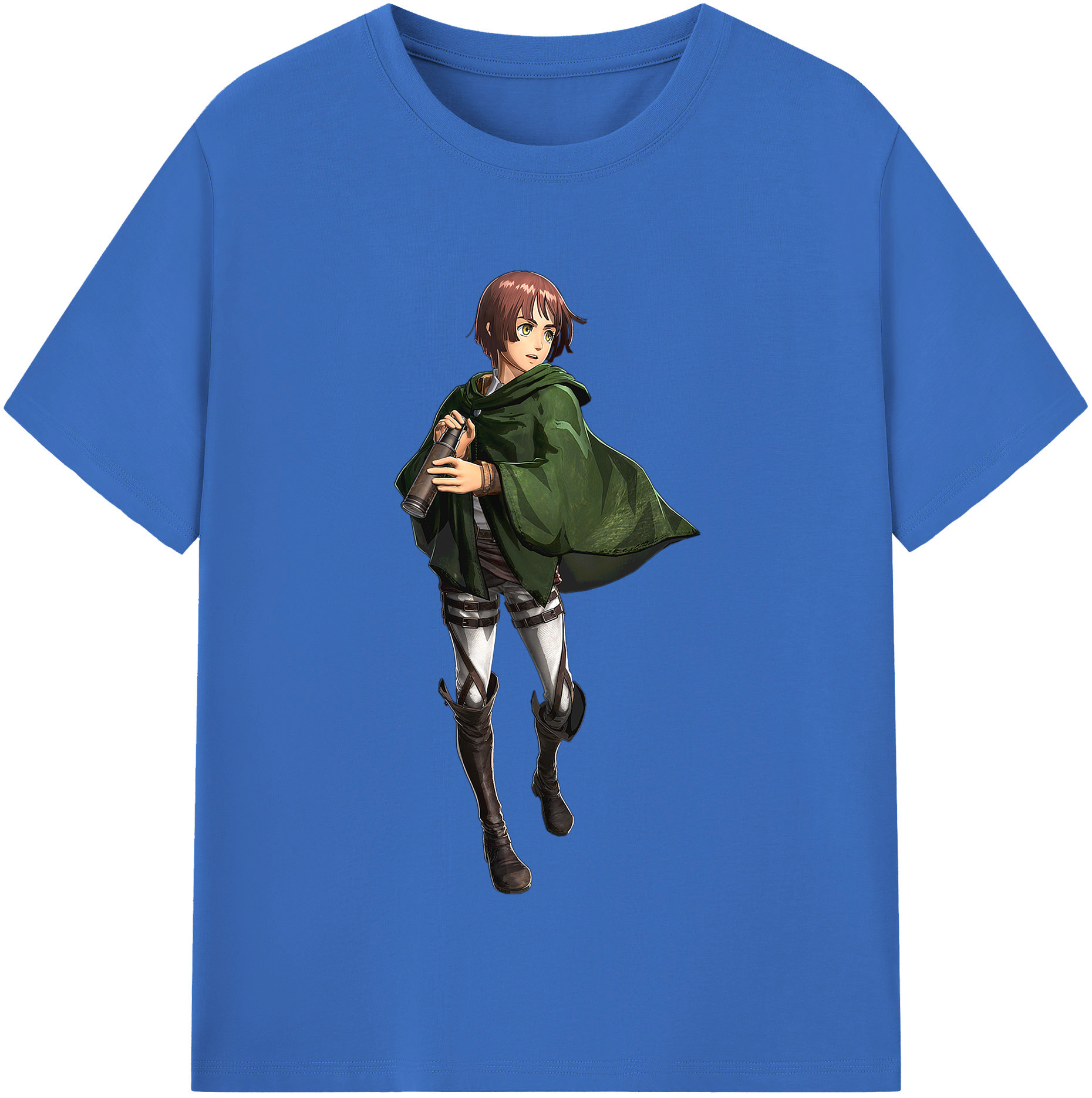 （画像用） 進撃の巨人 Attack on Titan 綿100％半袖Tシャツ（フロントプリント）