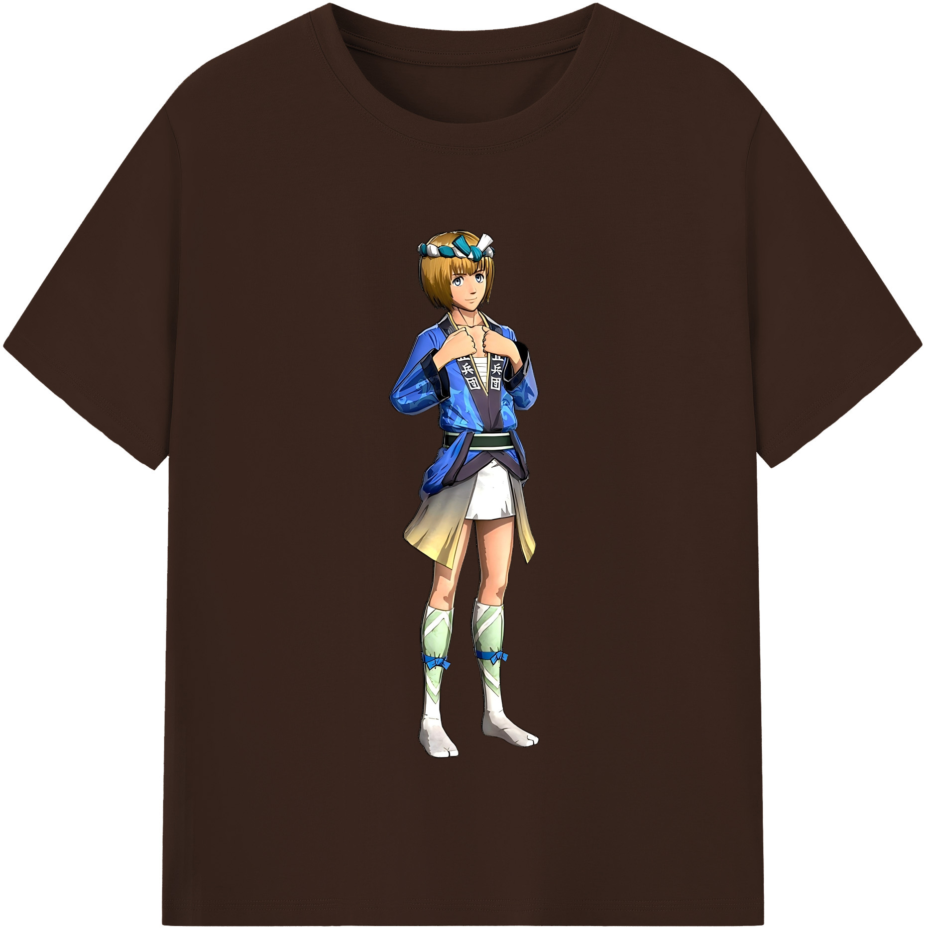 （画像用） 進撃の巨人 アルミン·アルレルト Attack on Titan Armin Arlert 綿100％半袖Tシャツ（フロントプリント）