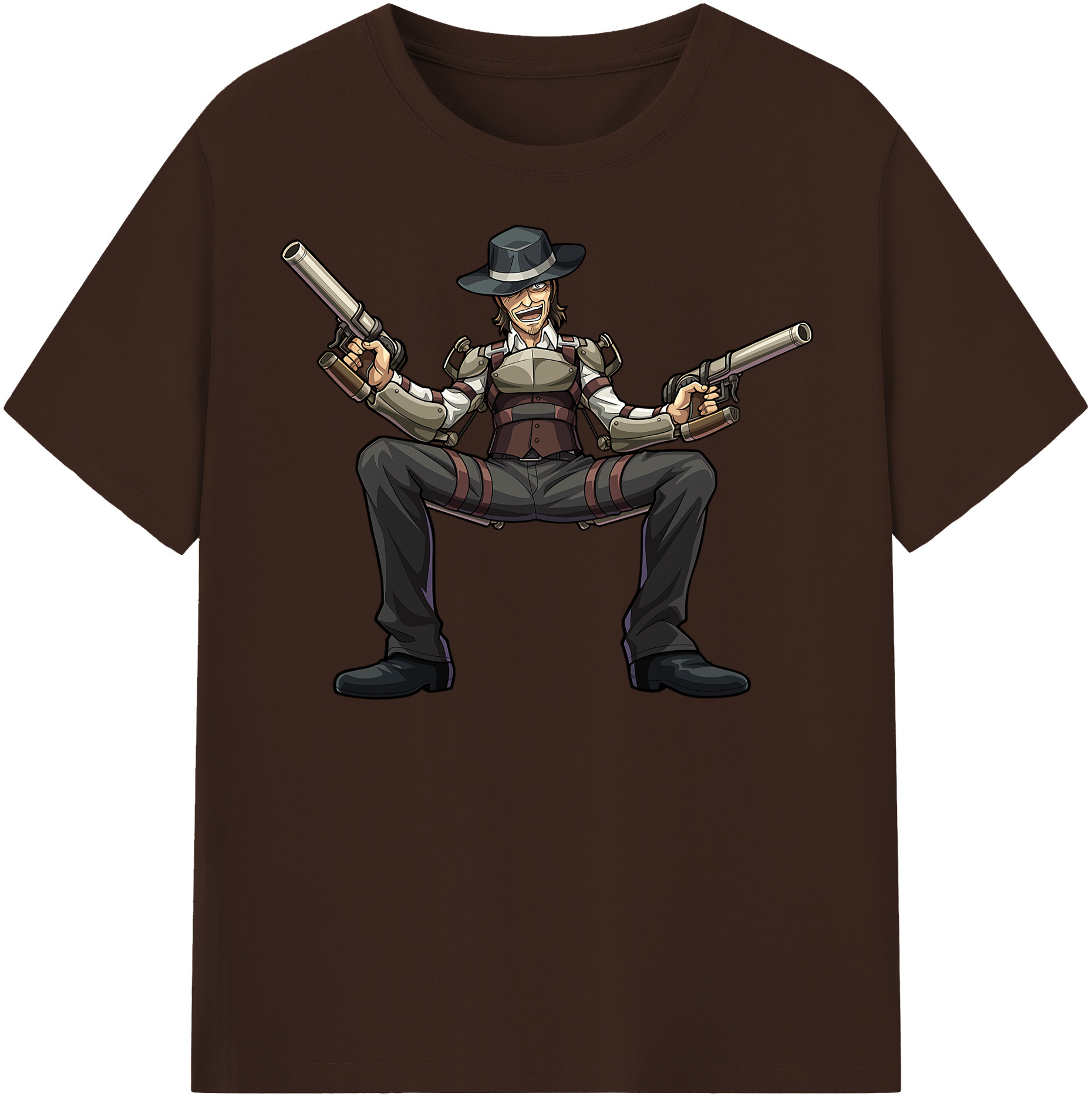 （画像用） 進撃の巨人 ケニー·アッカーマン Attack on Titan Kenny Ackerman 綿100％半袖Tシャツ（フロントプリント）