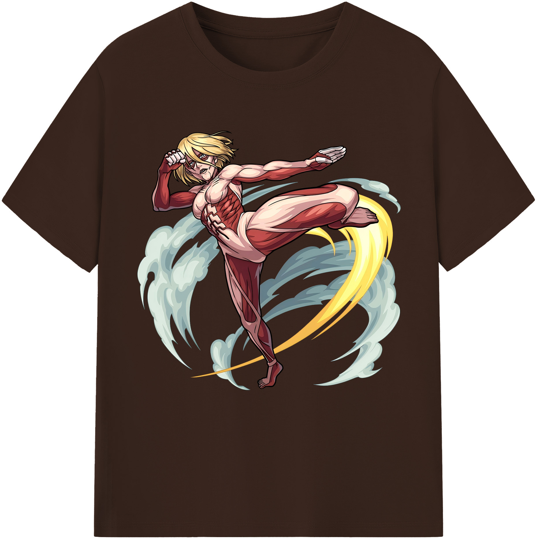 （画像用） 進撃の巨人 Attack on Titan 綿100％半袖Tシャツ（フロントプリント）