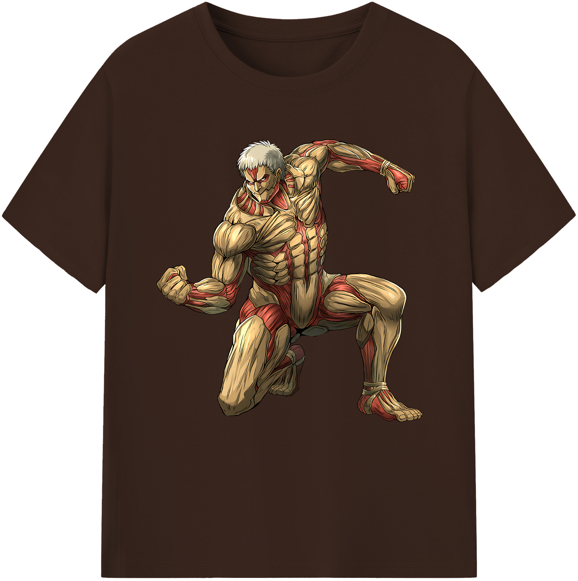 （画像用） 進撃の巨人 Attack on Titan 綿100％半袖Tシャツ（フロントプリント）