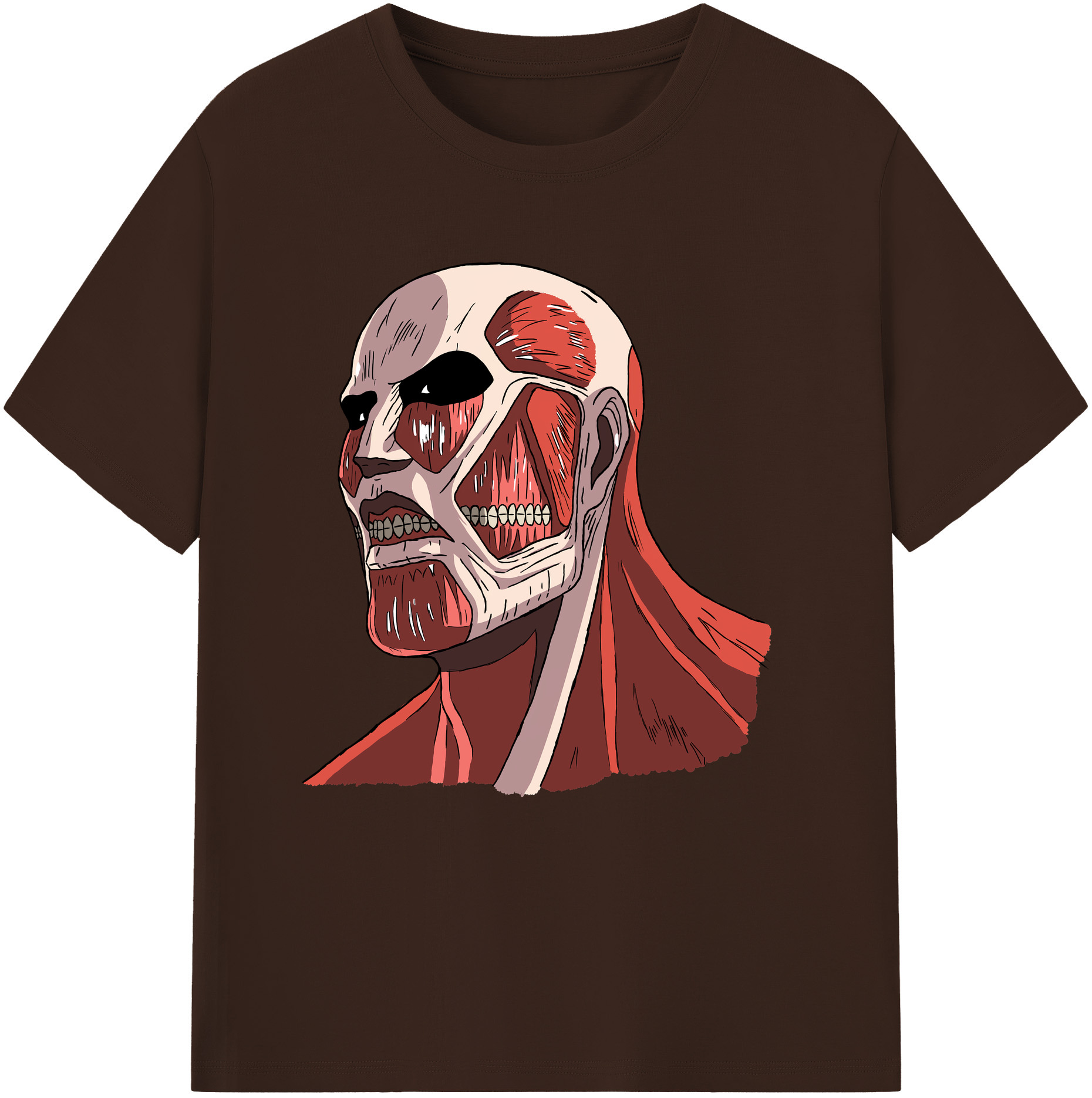 （画像用） 進撃の巨人 Attack on Titan 綿100％半袖Tシャツ（フロントプリント）