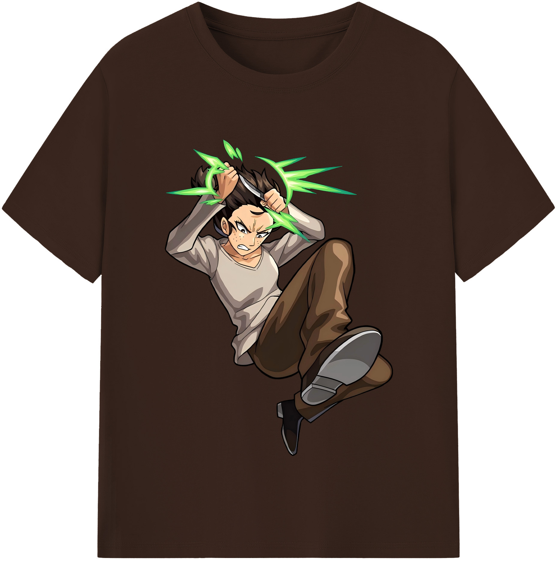 （画像用） 進撃の巨人 Attack on Titan 綿100％半袖Tシャツ（フロントプリント）