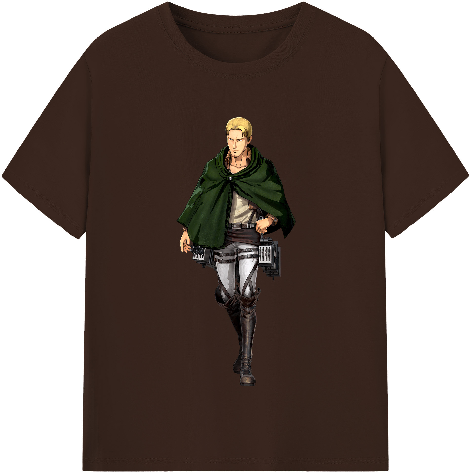 （画像用） 進撃の巨人 Attack on Titan 綿100％半袖Tシャツ（フロントプリント）