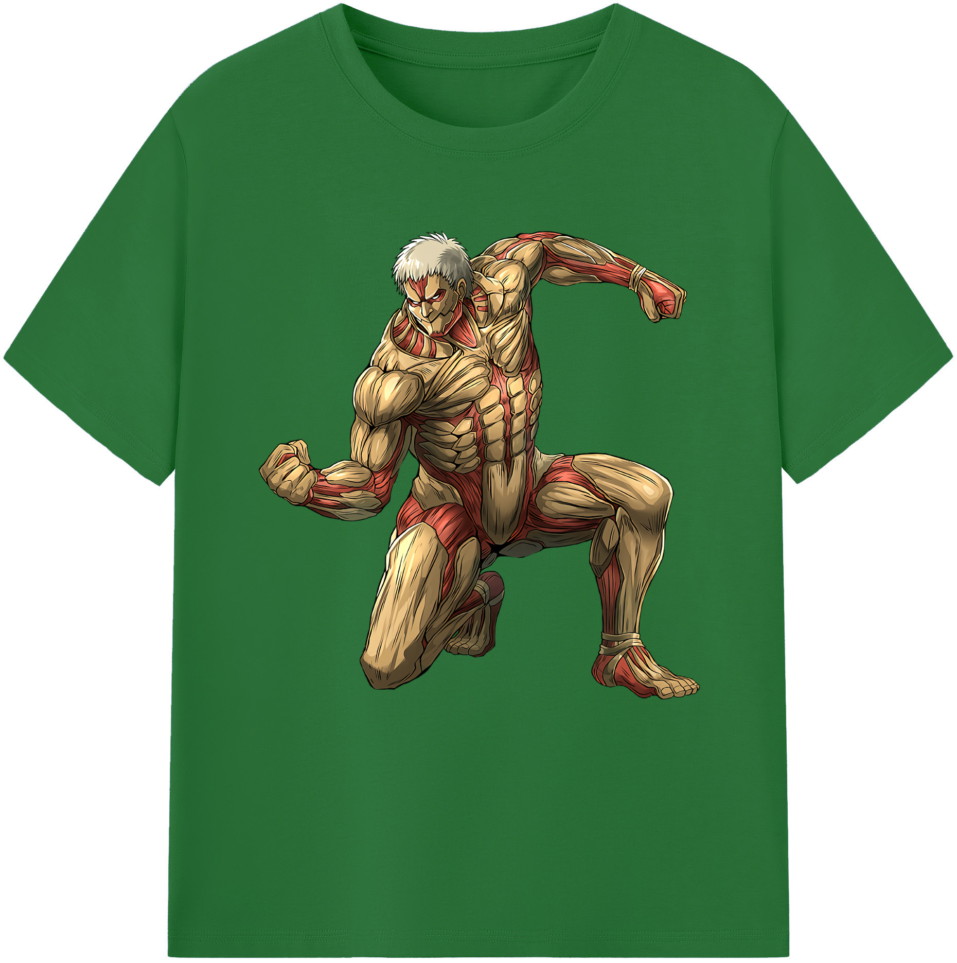 （画像用） 進撃の巨人 Attack on Titan 綿100％半袖Tシャツ（フロントプリント）