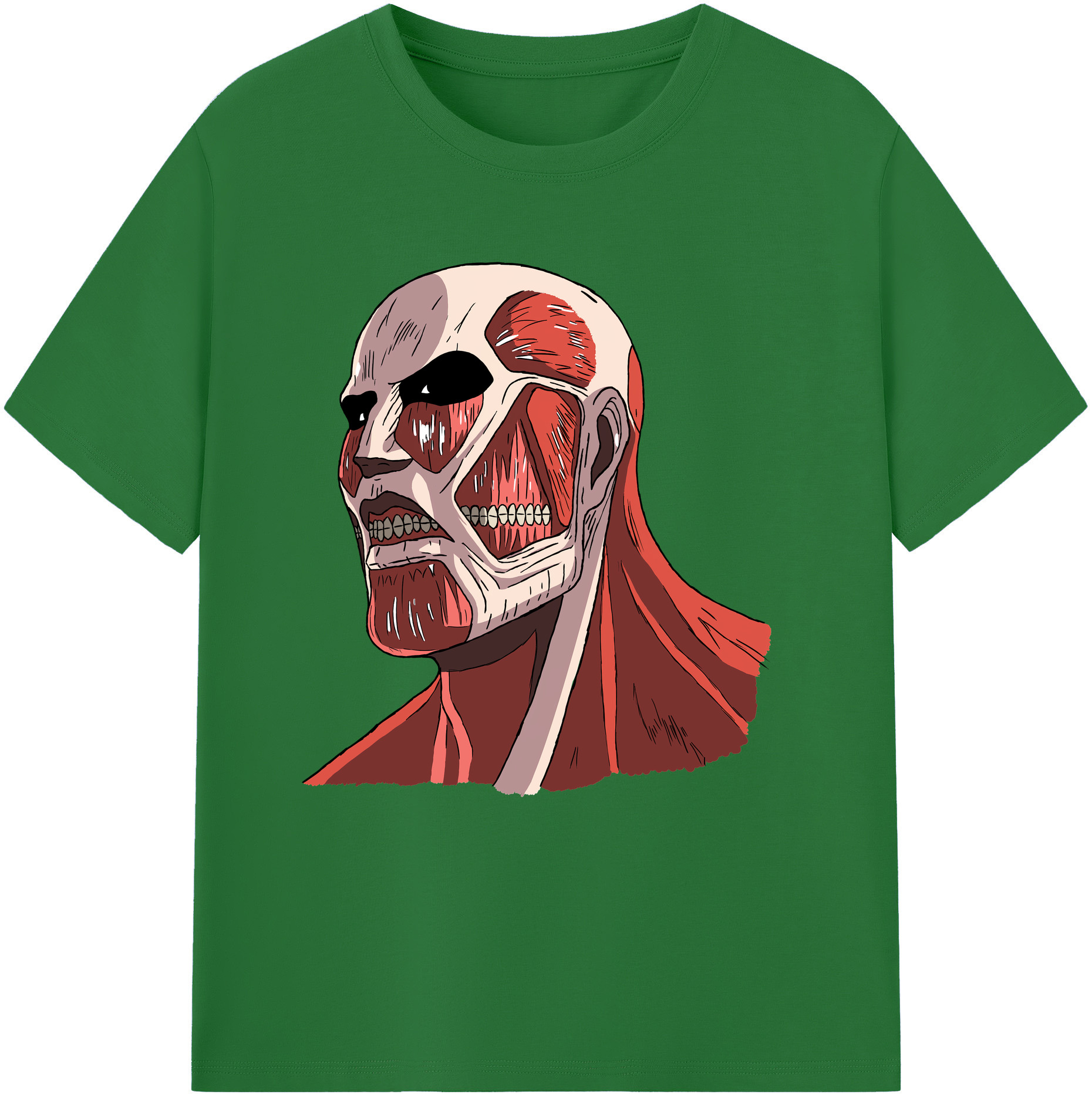 （画像用） 進撃の巨人 Attack on Titan 綿100％半袖Tシャツ（フロントプリント）