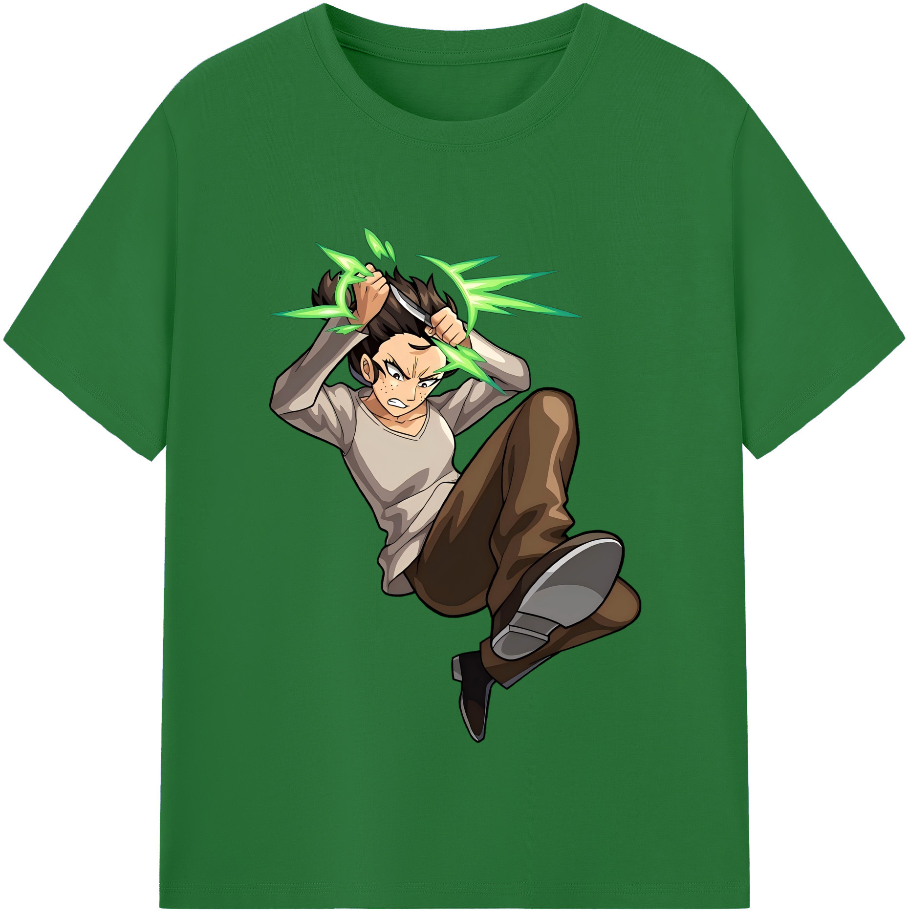 （画像用） 進撃の巨人 Attack on Titan 綿100％半袖Tシャツ（フロントプリント）