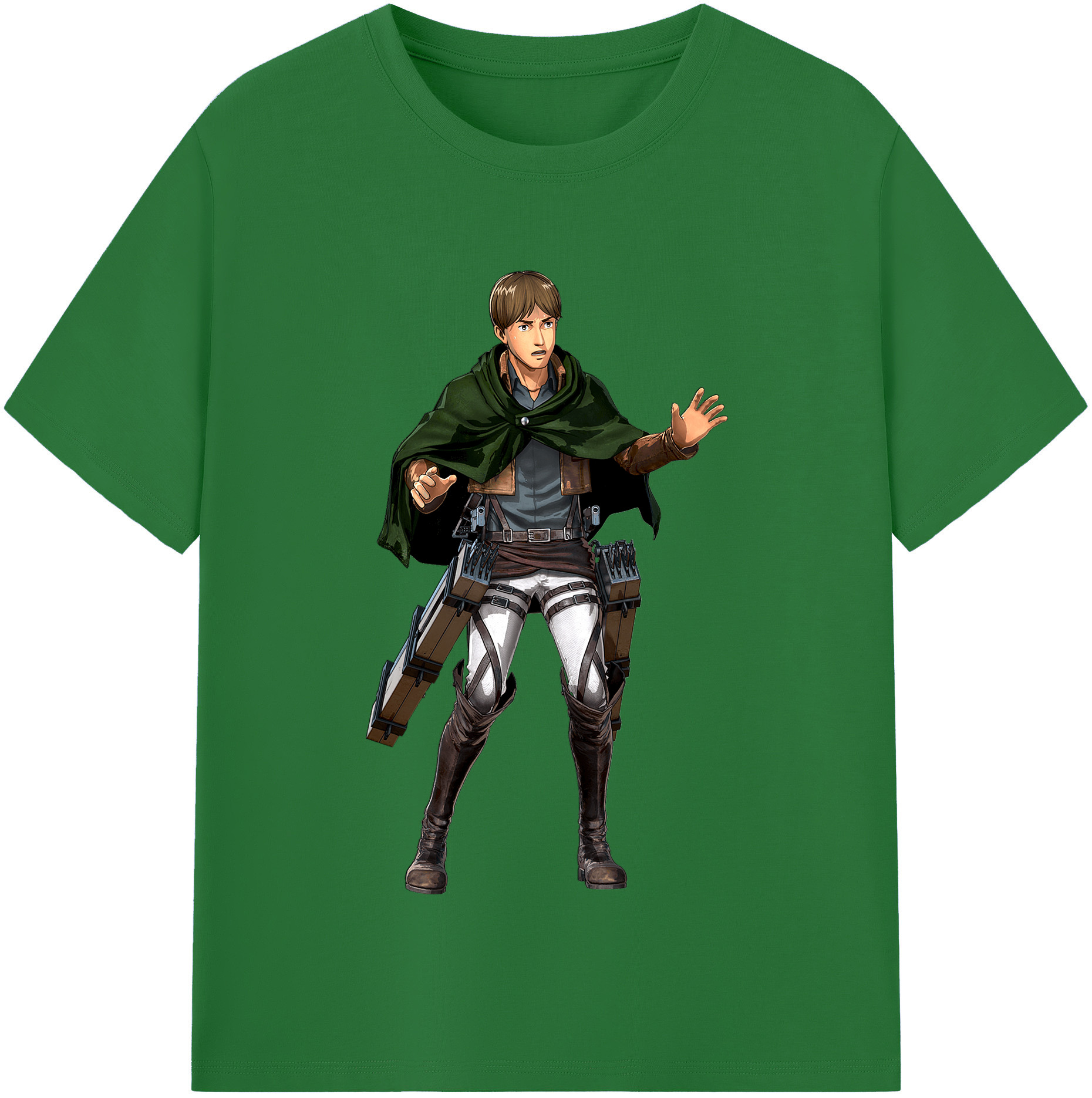（画像用） 進撃の巨人 Attack on Titan 綿100％半袖Tシャツ（フロントプリント）