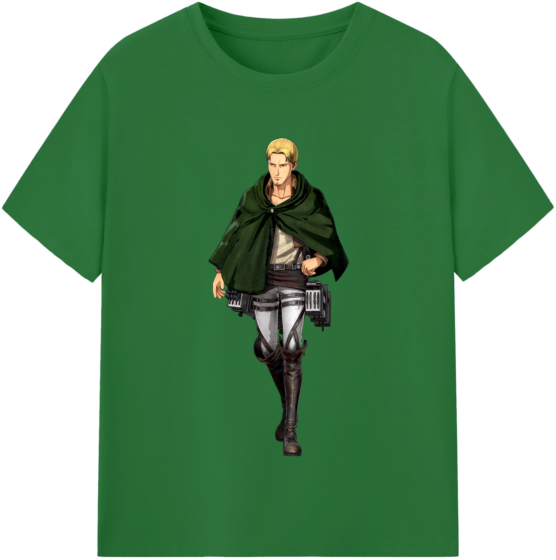 （画像用） 進撃の巨人 Attack on Titan 綿100％半袖Tシャツ（フロントプリント）