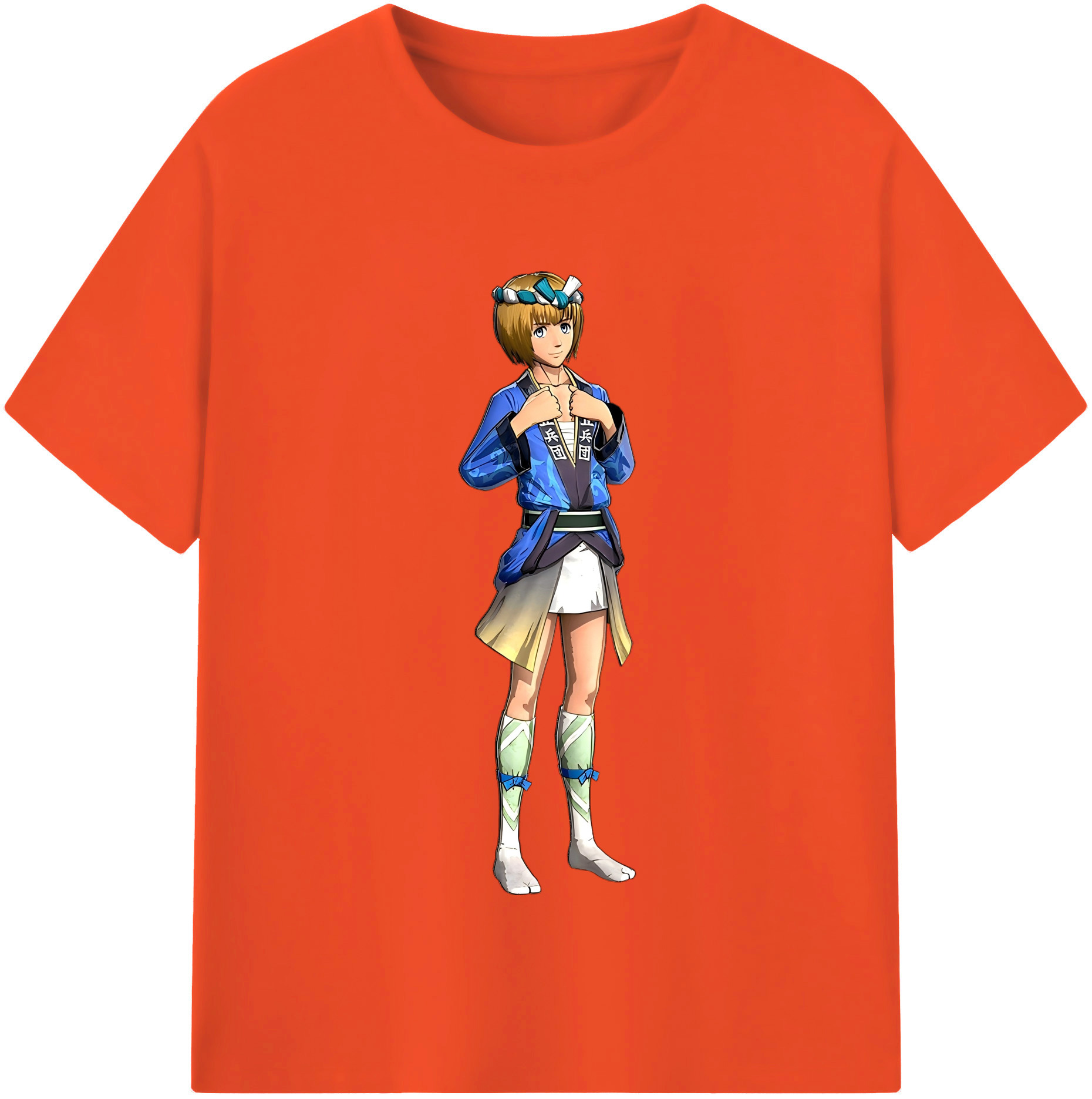 （画像用） 進撃の巨人 アルミン·アルレルト Attack on Titan Armin Arlert 綿100％半袖Tシャツ（フロントプリント）