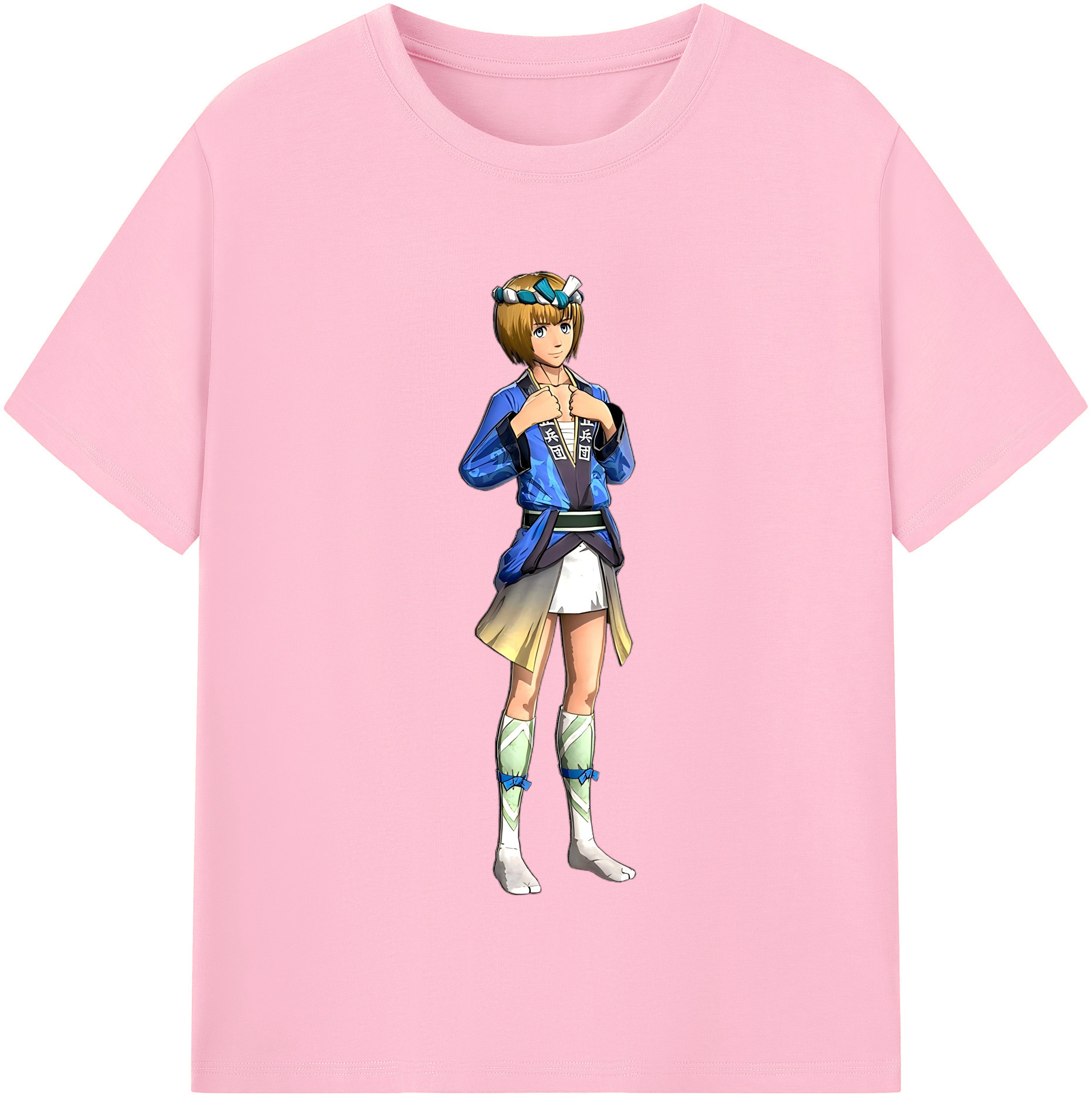 （画像用） 進撃の巨人 アルミン·アルレルト Attack on Titan Armin Arlert 綿100％半袖Tシャツ（フロントプリント）