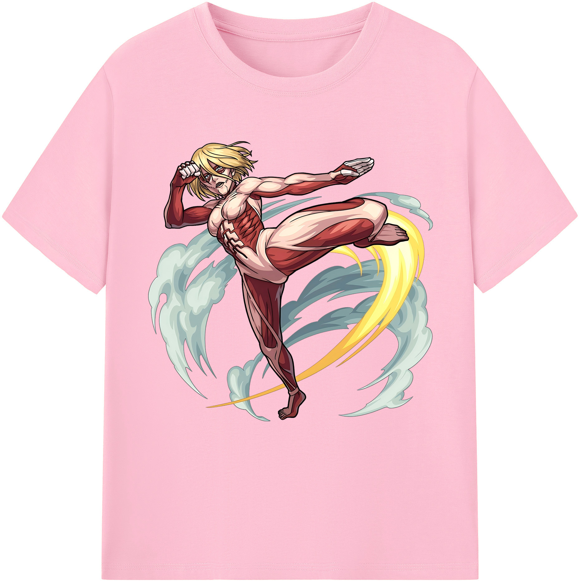 （画像用） 進撃の巨人 Attack on Titan 綿100％半袖Tシャツ（フロントプリント）