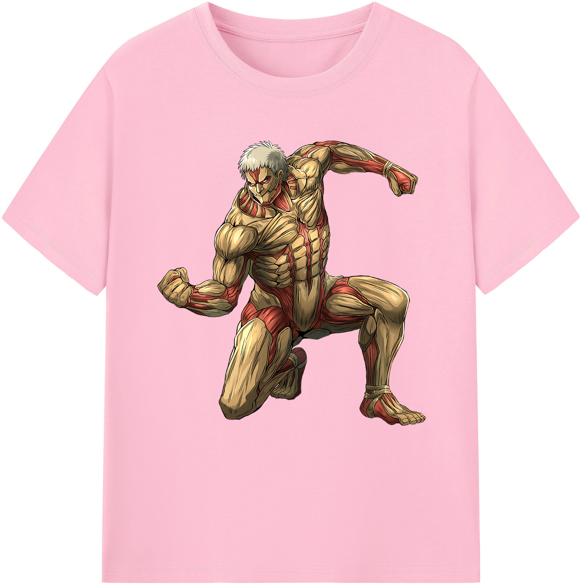 （画像用） 進撃の巨人 Attack on Titan 綿100％半袖Tシャツ（フロントプリント）