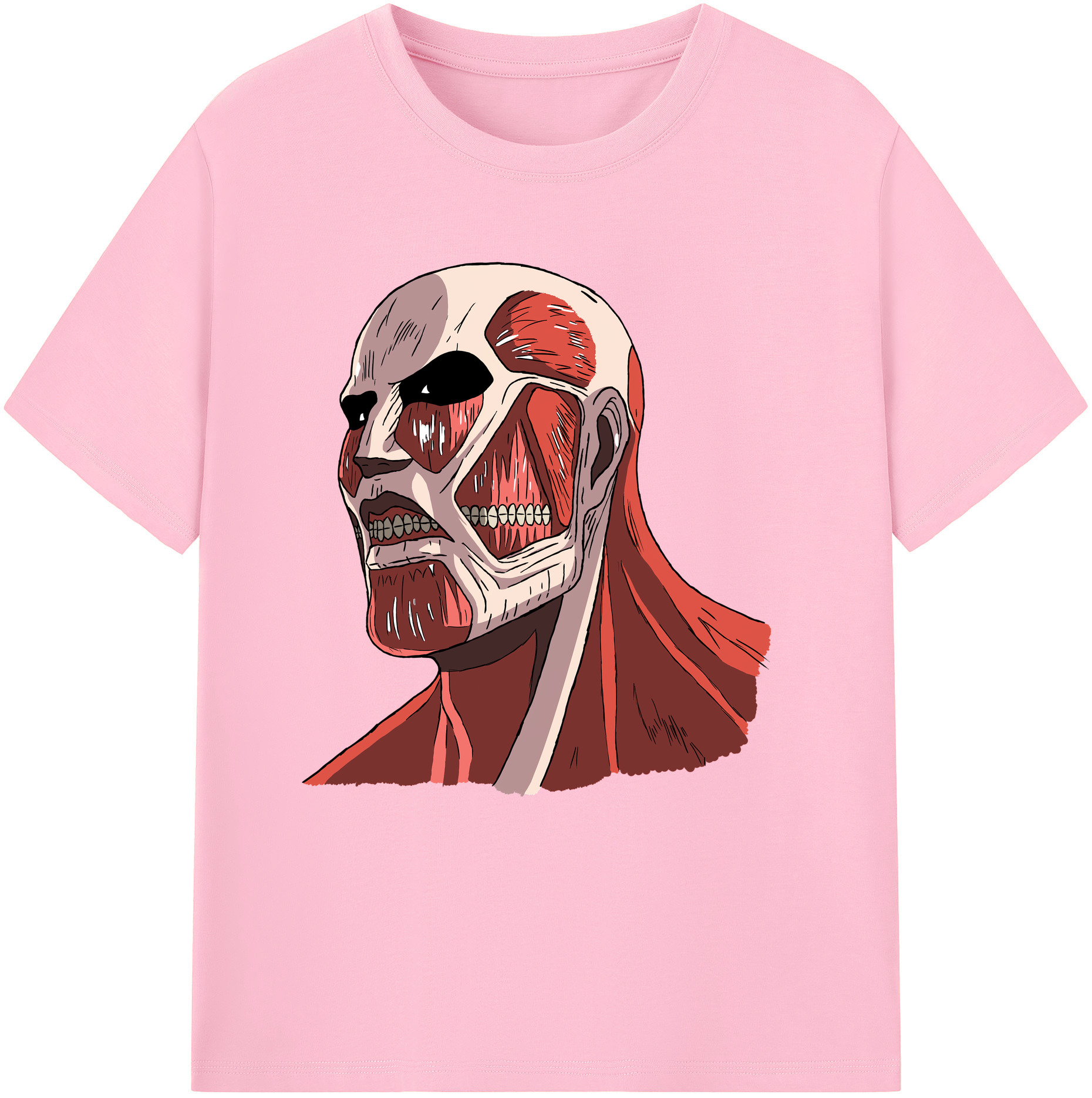 （画像用） 進撃の巨人 Attack on Titan 綿100％半袖Tシャツ（フロントプリント）