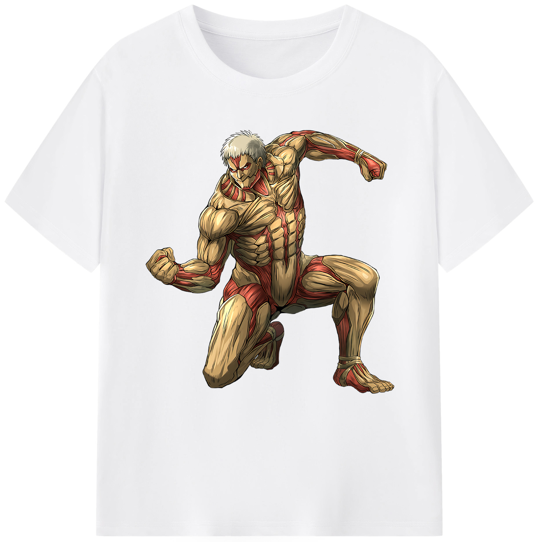 （画像用） 進撃の巨人 Attack on Titan 綿100％半袖Tシャツ（フロントプリント）