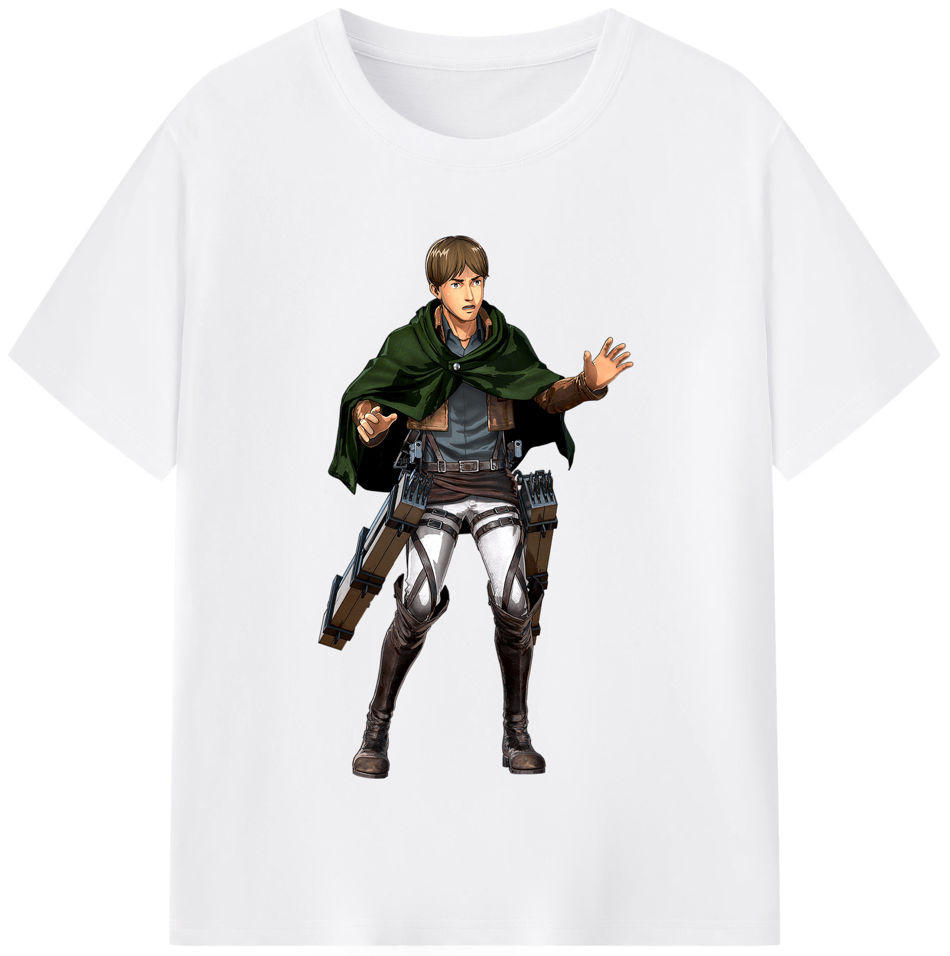 （画像用） 進撃の巨人 Attack on Titan 綿100％半袖Tシャツ（フロントプリント）