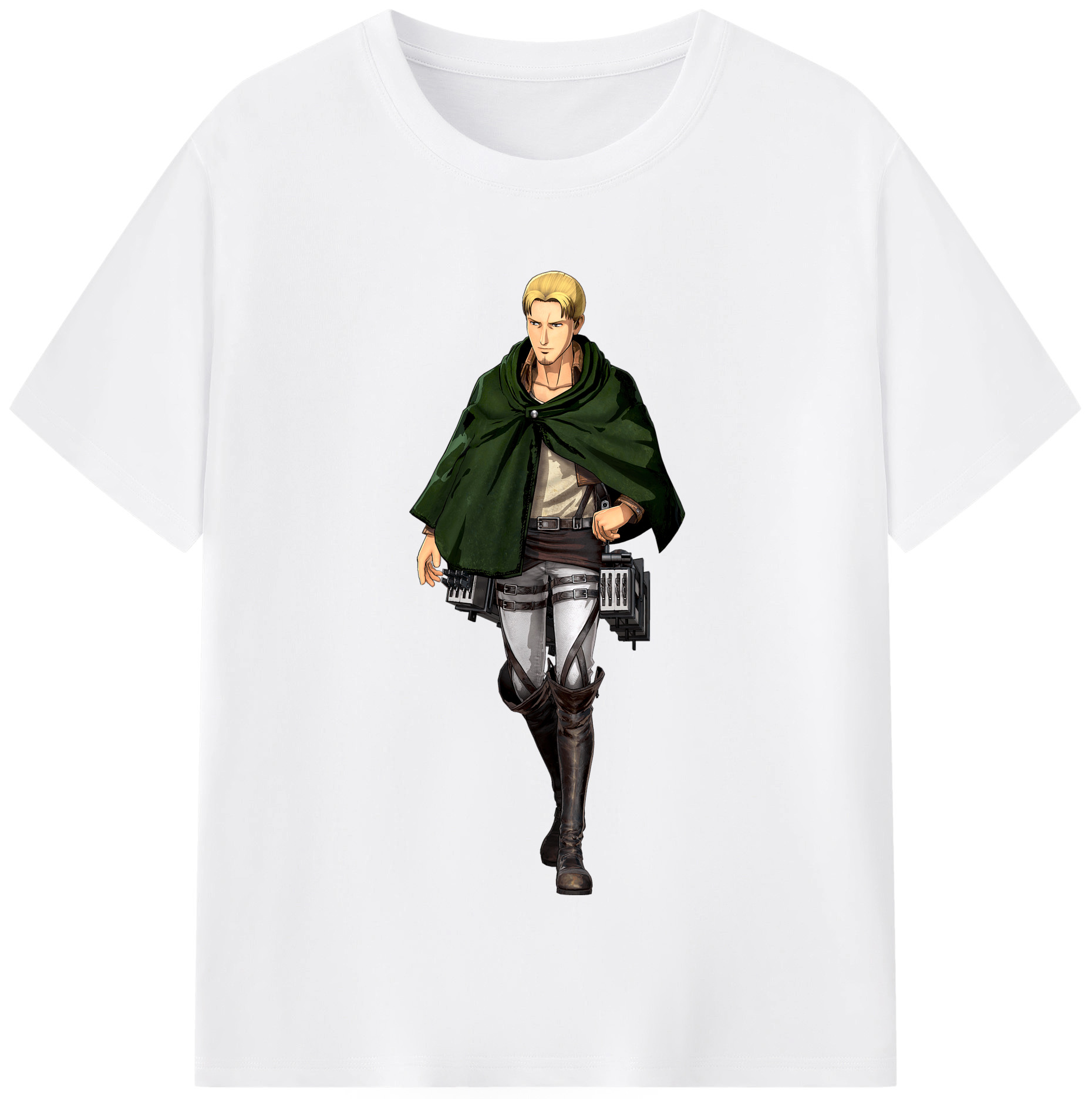 （画像用） 進撃の巨人 Attack on Titan 綿100％半袖Tシャツ（フロントプリント）
