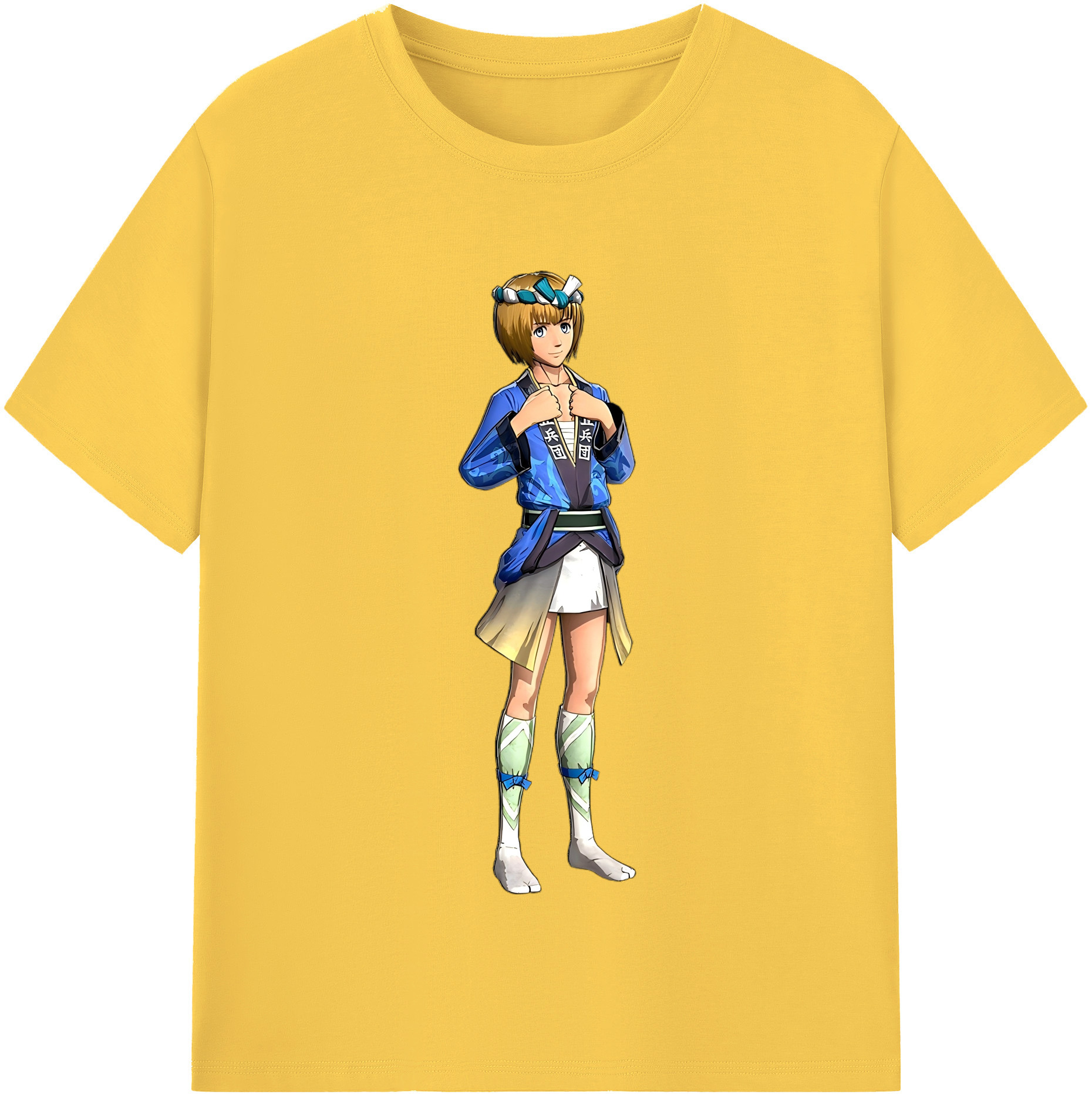 （画像用） 進撃の巨人 アルミン·アルレルト Attack on Titan Armin Arlert 綿100％半袖Tシャツ（フロントプリント）