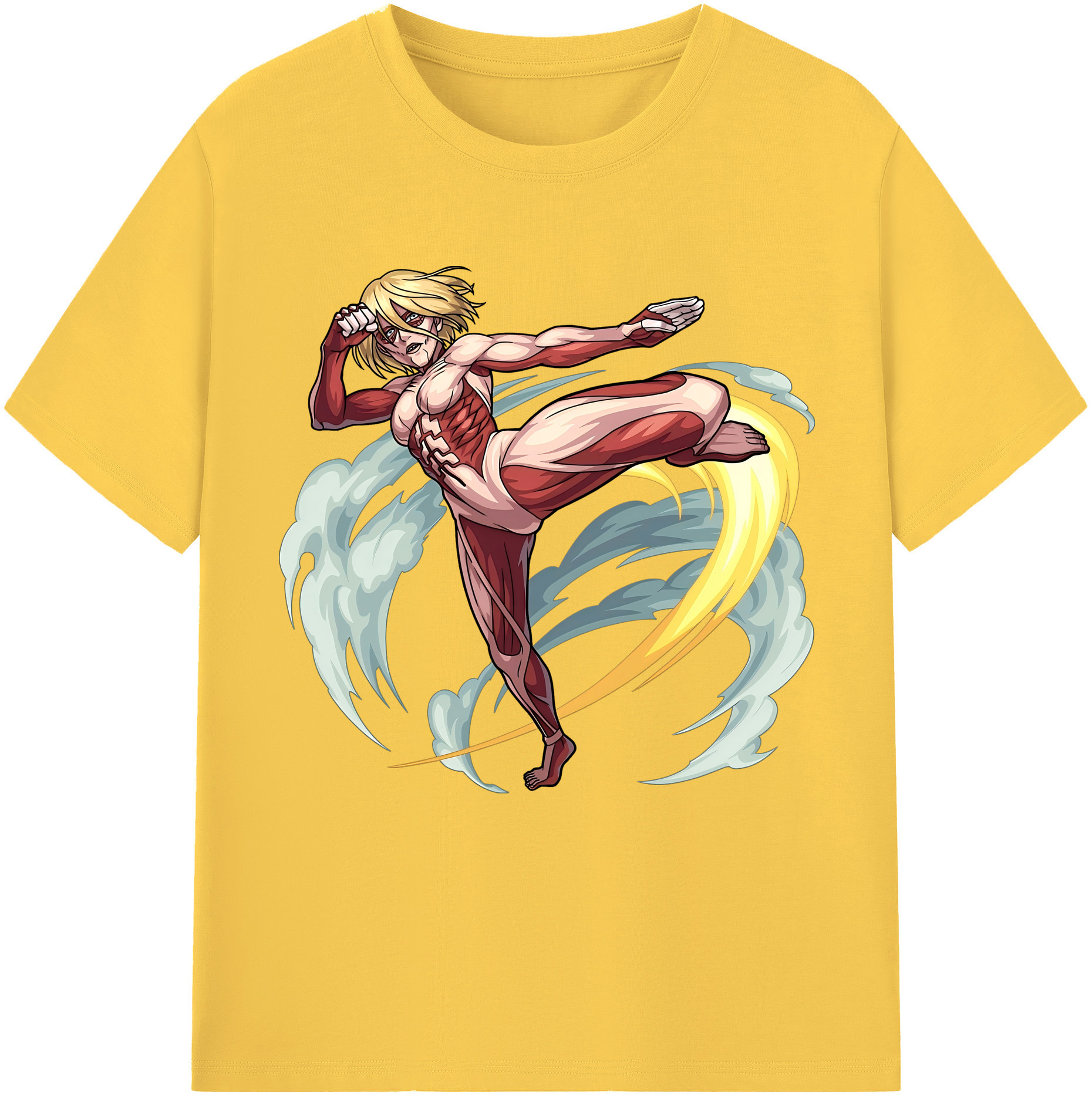 （画像用） 進撃の巨人 Attack on Titan 綿100％半袖Tシャツ（フロントプリント）