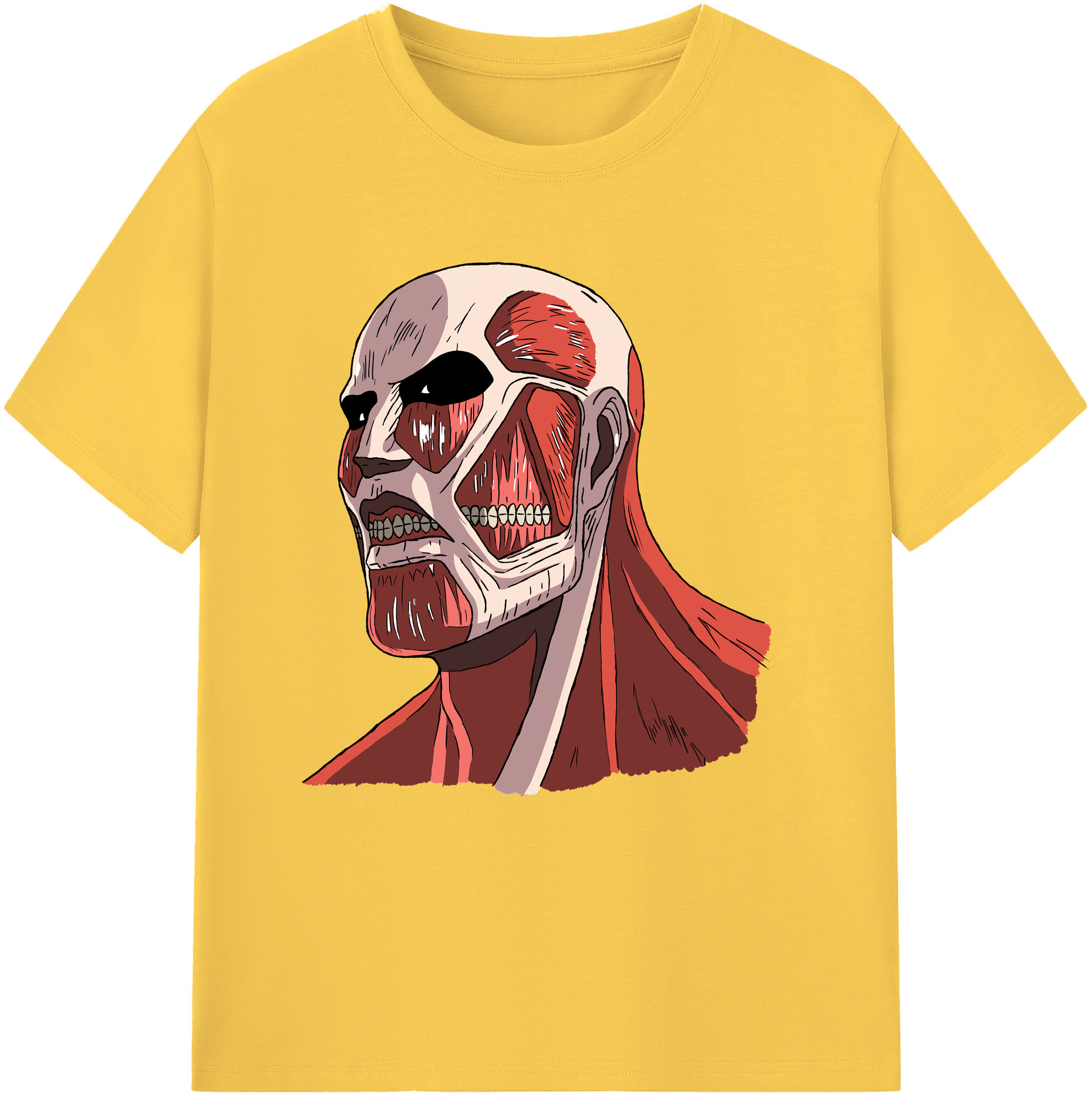 （画像用） 進撃の巨人 Attack on Titan 綿100％半袖Tシャツ（フロントプリント）