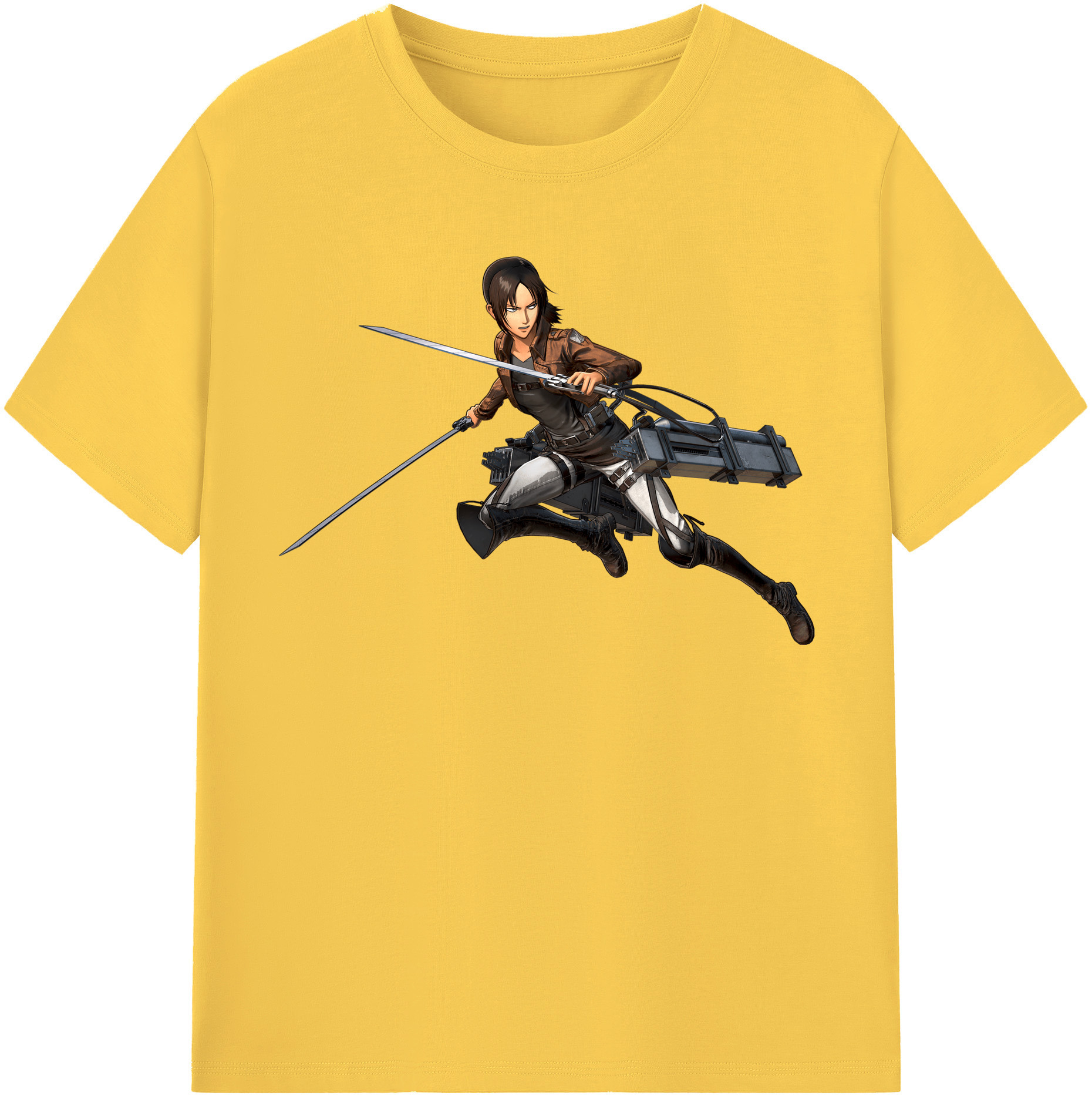 （画像用） 進撃の巨人 Attack on Titan 綿100％半袖Tシャツ（フロントプリント）