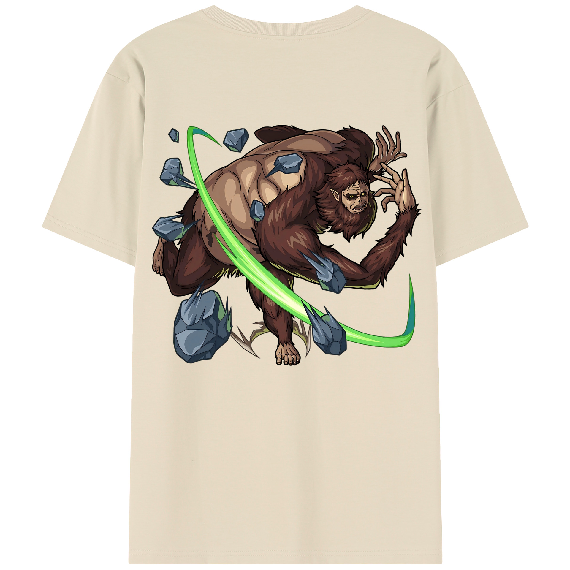 （画像用） 進撃の巨人 Attack on Titan 綿100％半袖Tシャツ（背面プリント）