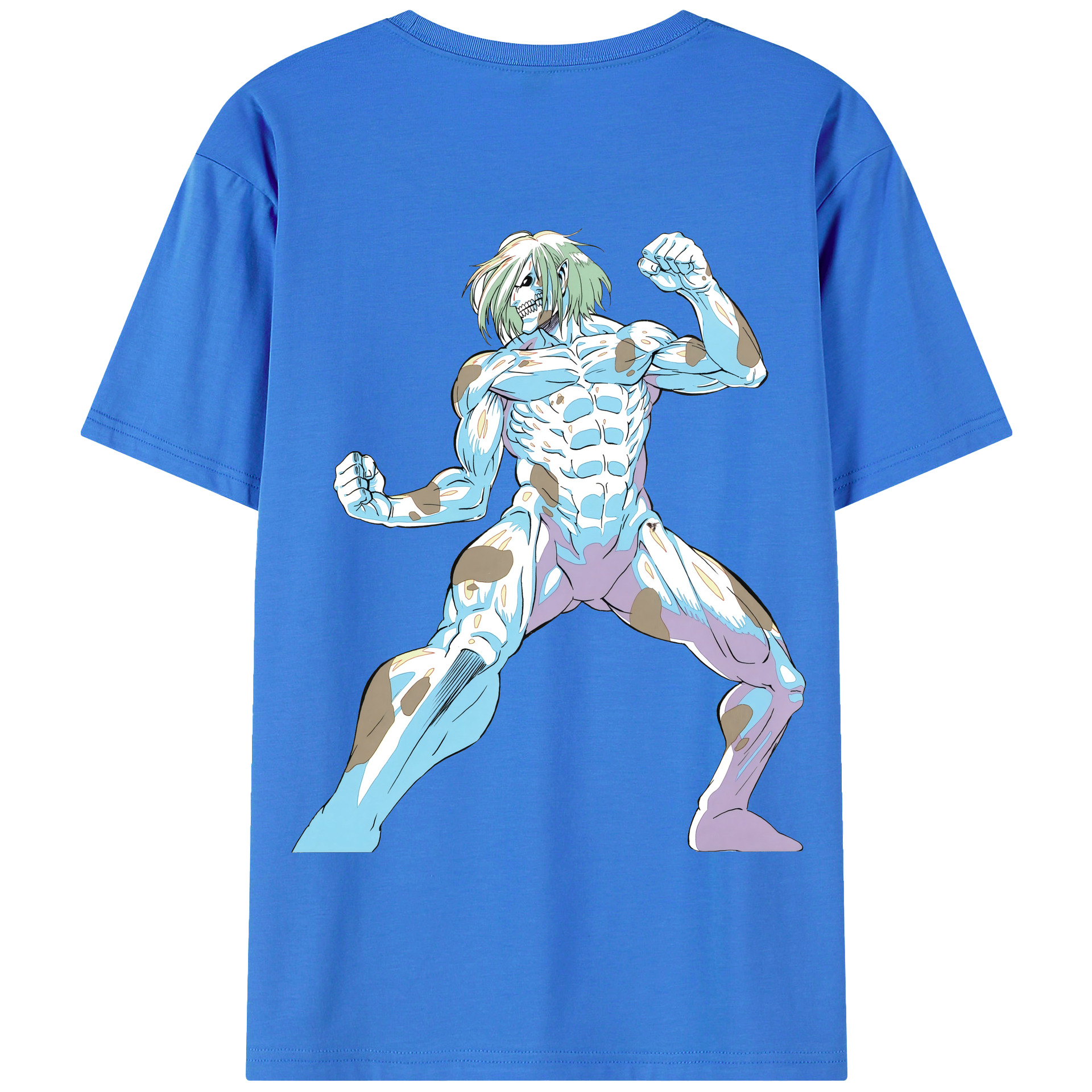 （画像用） 進撃の巨人 Attack on Titan 綿100％半袖Tシャツ（背面プリント）