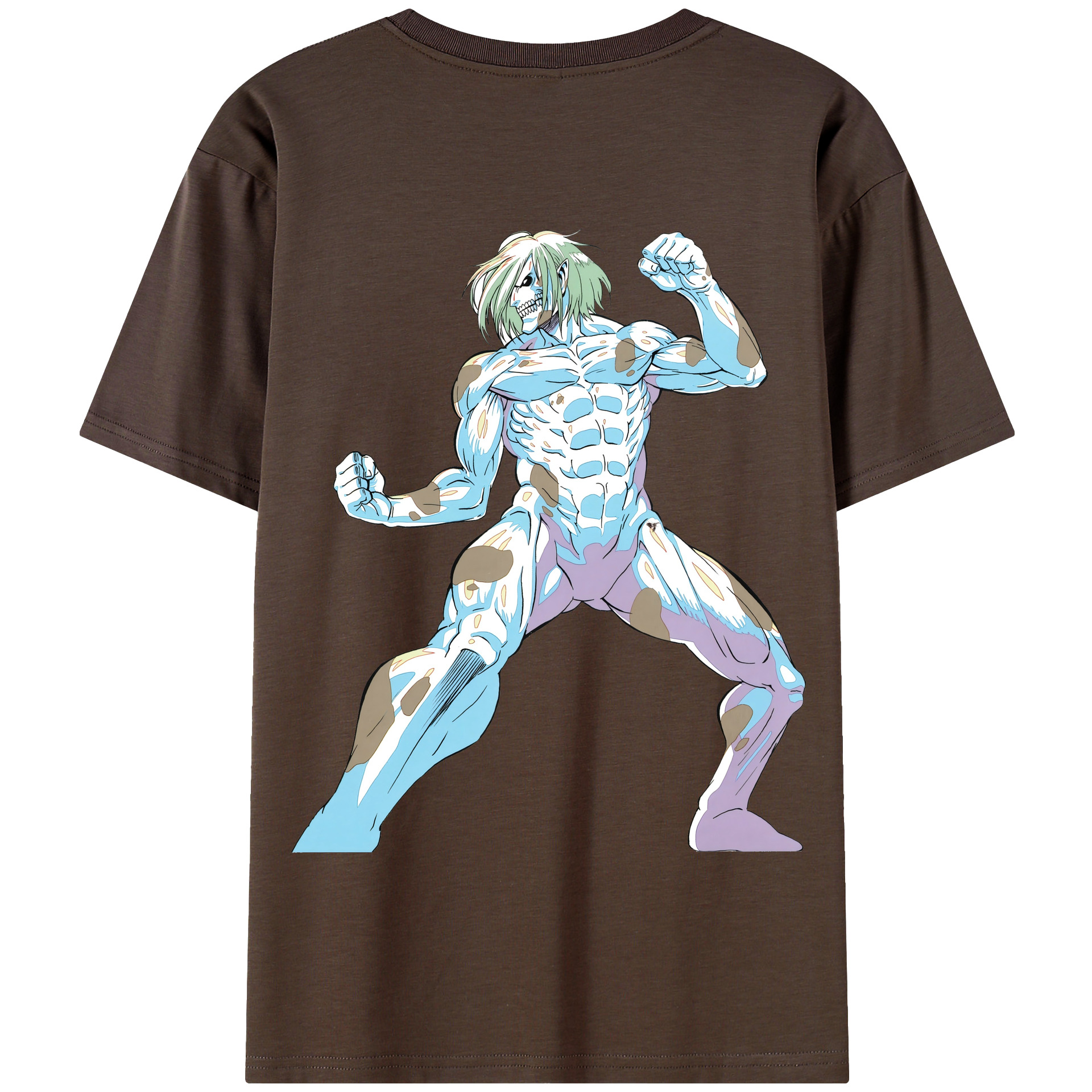 （画像用） 進撃の巨人 Attack on Titan 綿100％半袖Tシャツ（背面プリント）