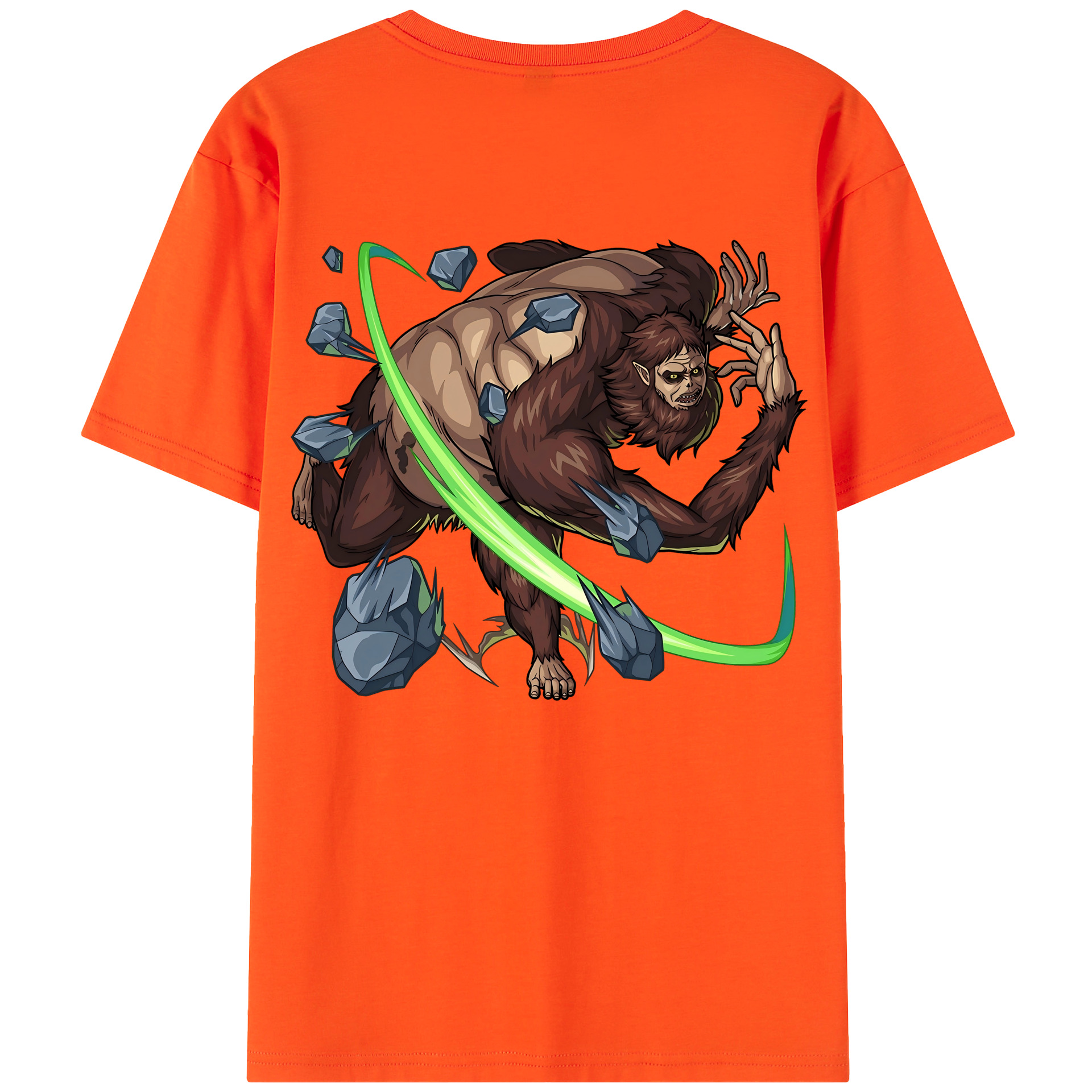 （画像用） 進撃の巨人 Attack on Titan 綿100％半袖Tシャツ（背面プリント）