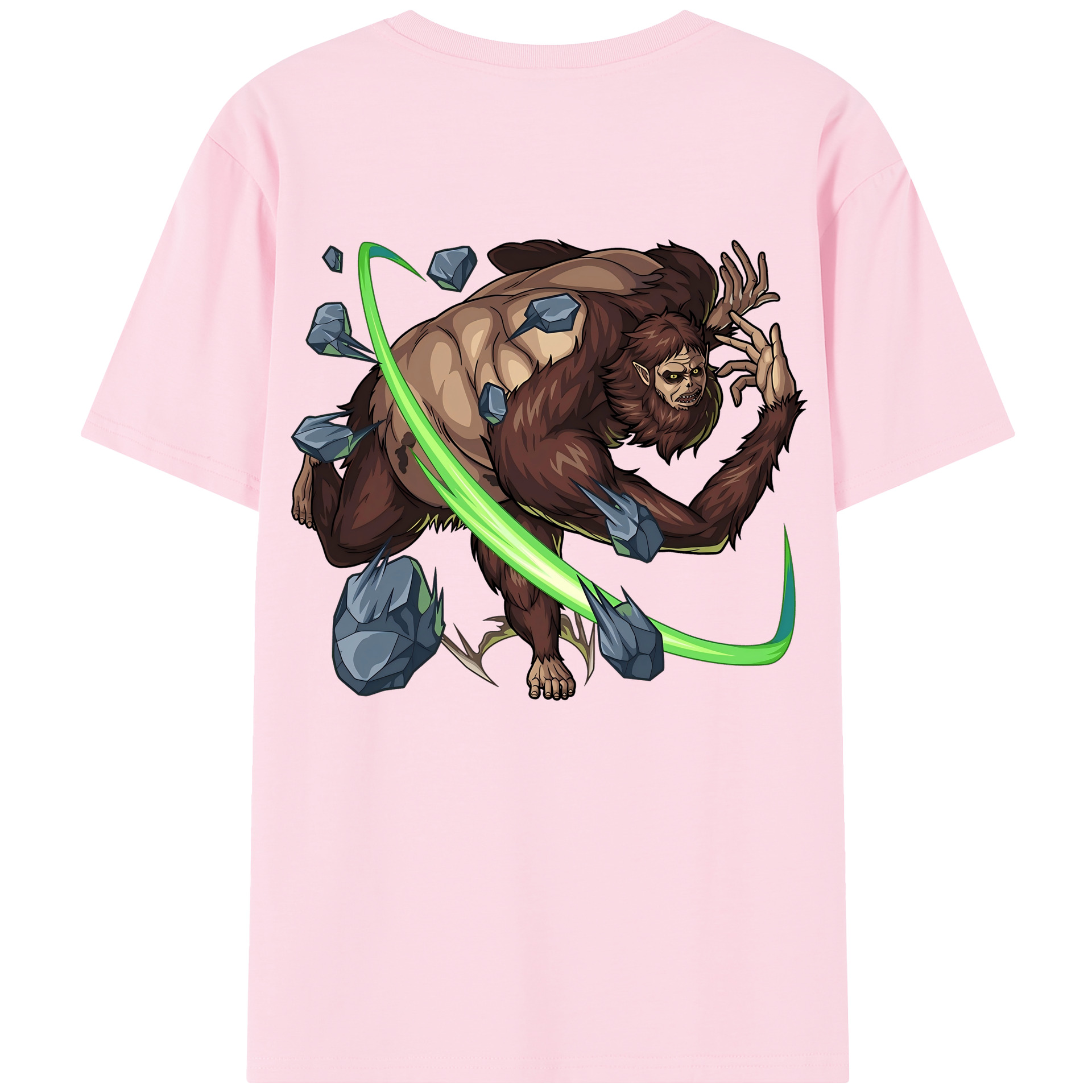 （画像用） 進撃の巨人 Attack on Titan 綿100％半袖Tシャツ（背面プリント）