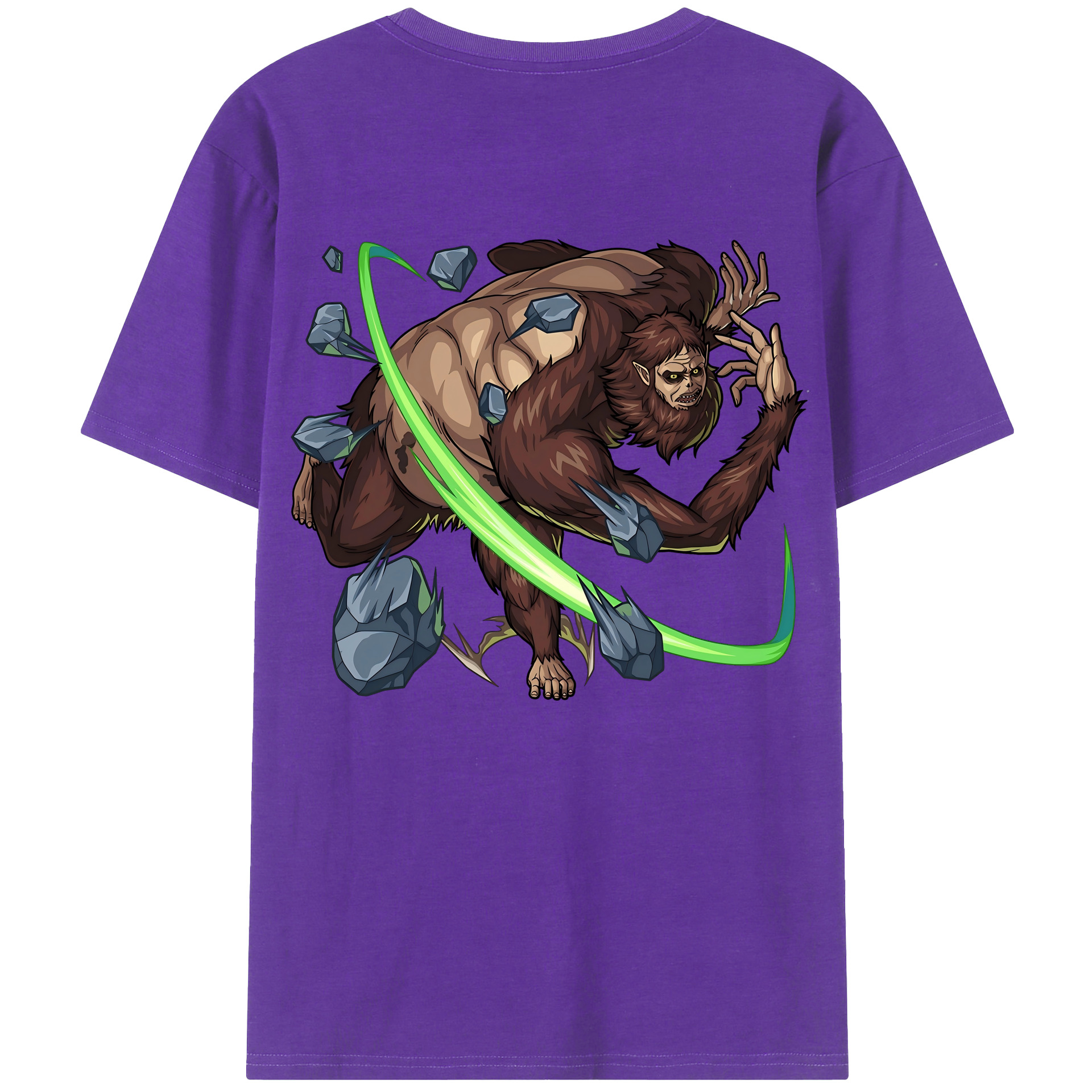 （画像用） 進撃の巨人 Attack on Titan 綿100％半袖Tシャツ（背面プリント）
