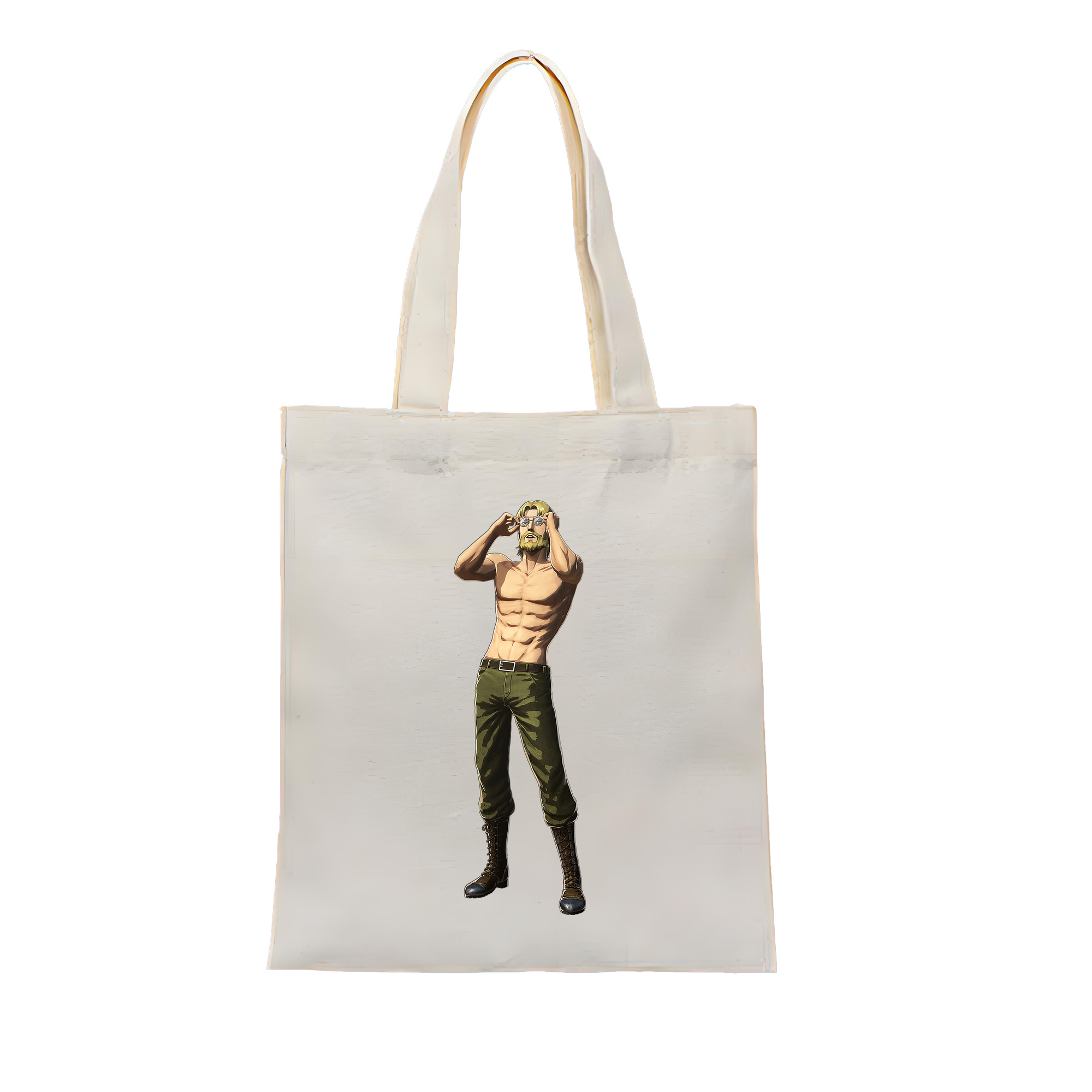 （画像用） 進撃の巨人 Attack on Titan 縦型キャンバス生地手提げバッグ　トートバッグ