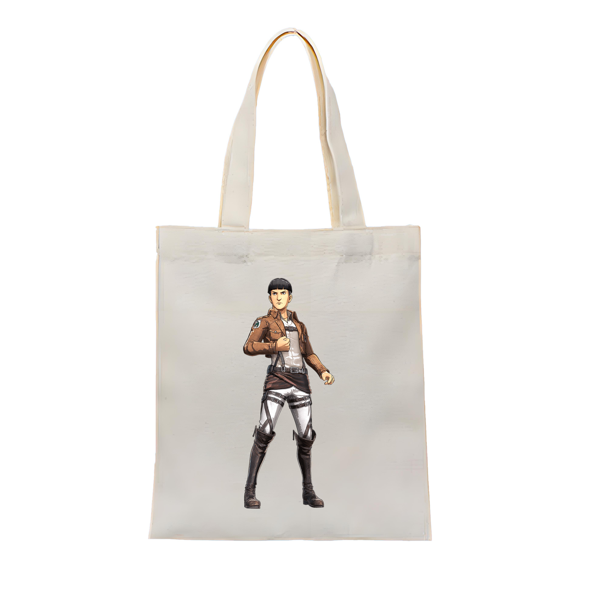（画像用） 進撃の巨人 Attack on Titan 縦型キャンバス生地手提げバッグ　トートバッグ